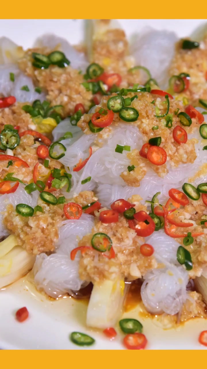 保留食材原汁原味,蒜蓉粉丝蒸娃娃菜这道菜真的不错