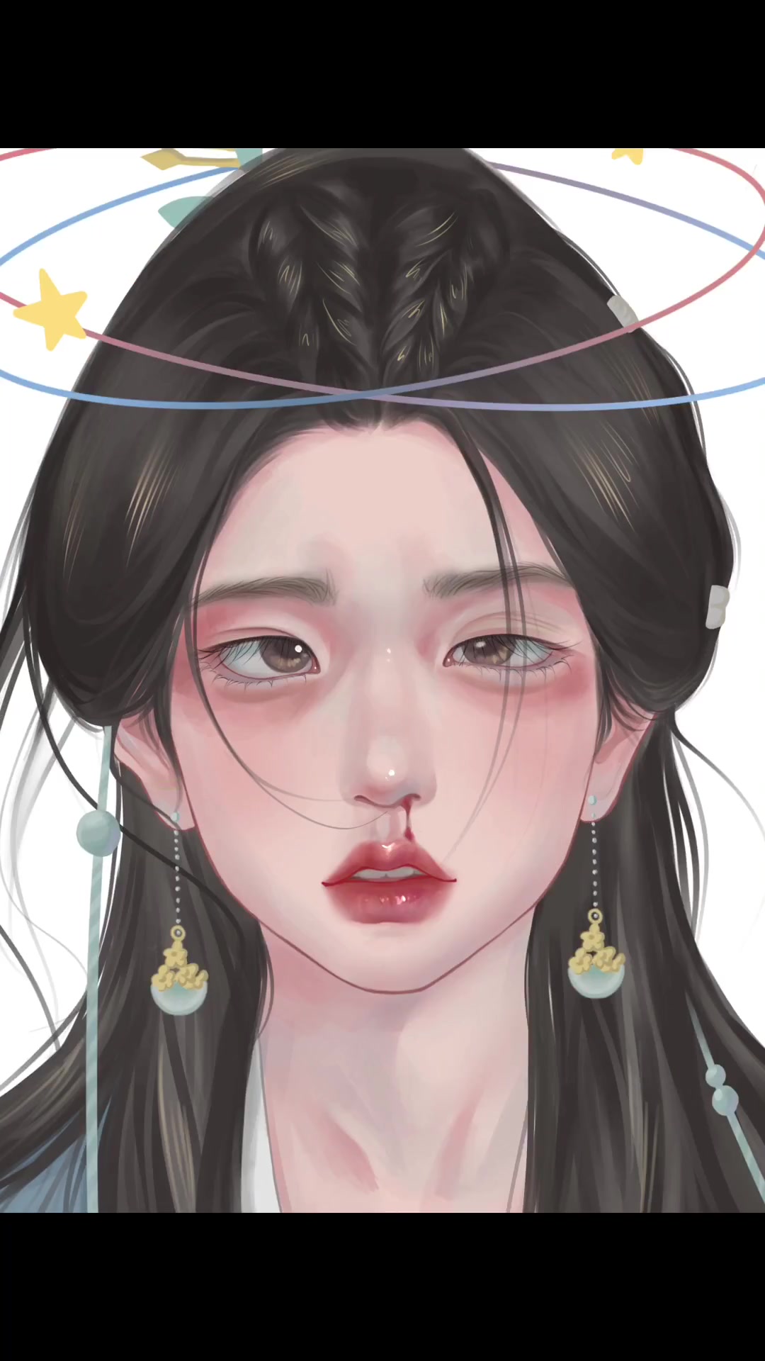 《星汉灿烂：嫋嫋斗鸡眼表情，简直笑死人！》