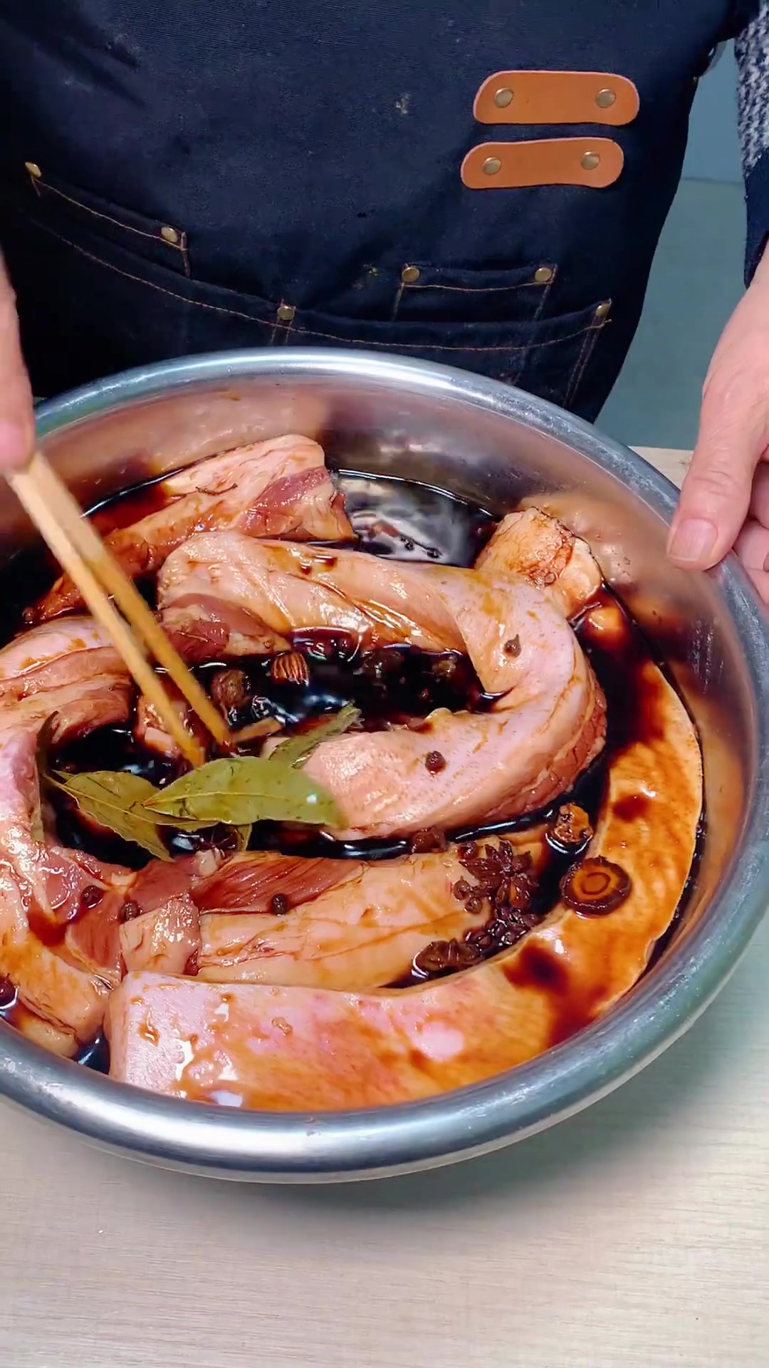 在家自制风干腊肉