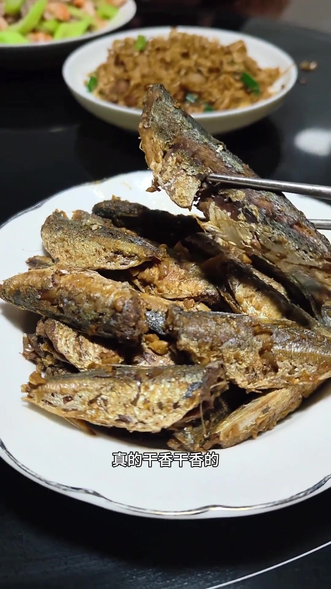 公公煮鳀鱼超简单还好吃，福清姐妹咋做的？