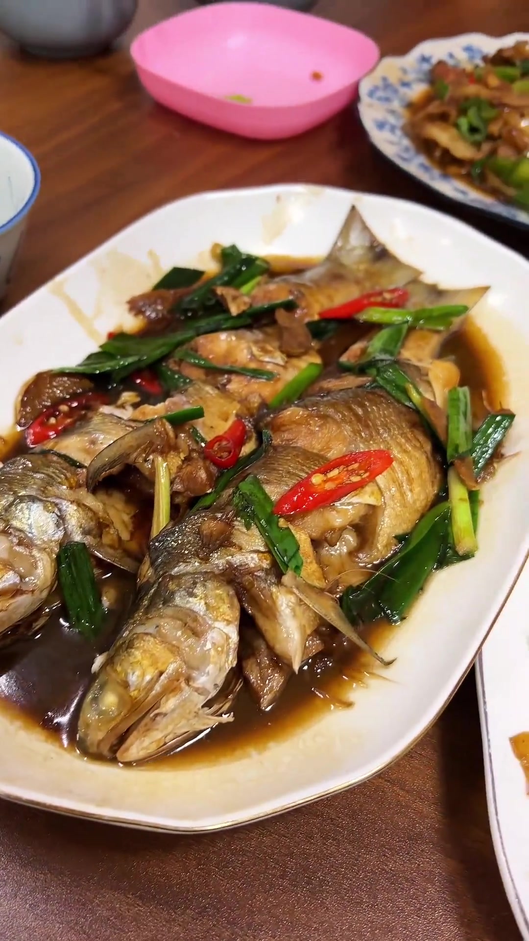 三层肉炒面筋猪肚炒咸菜闽南柯饭紫菜牛肉羹闽南家常菜简单美味