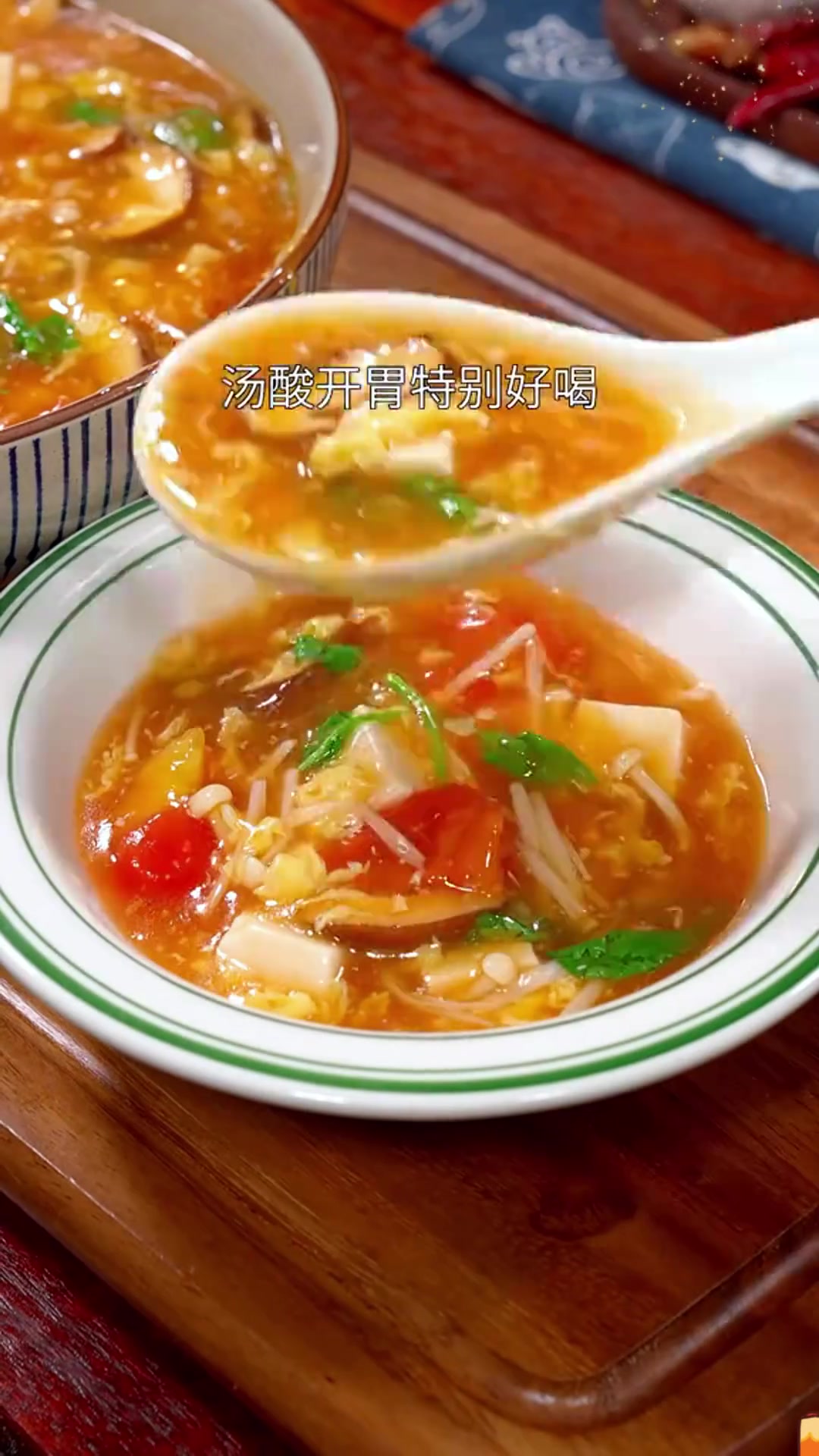 巨好喝的番茄豆腐汤，做法超简单，孩子能炫好几碗！