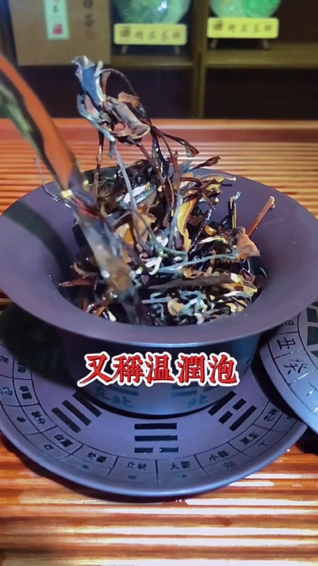 老白茶泡法秘诀,四步出香醇茶汤!