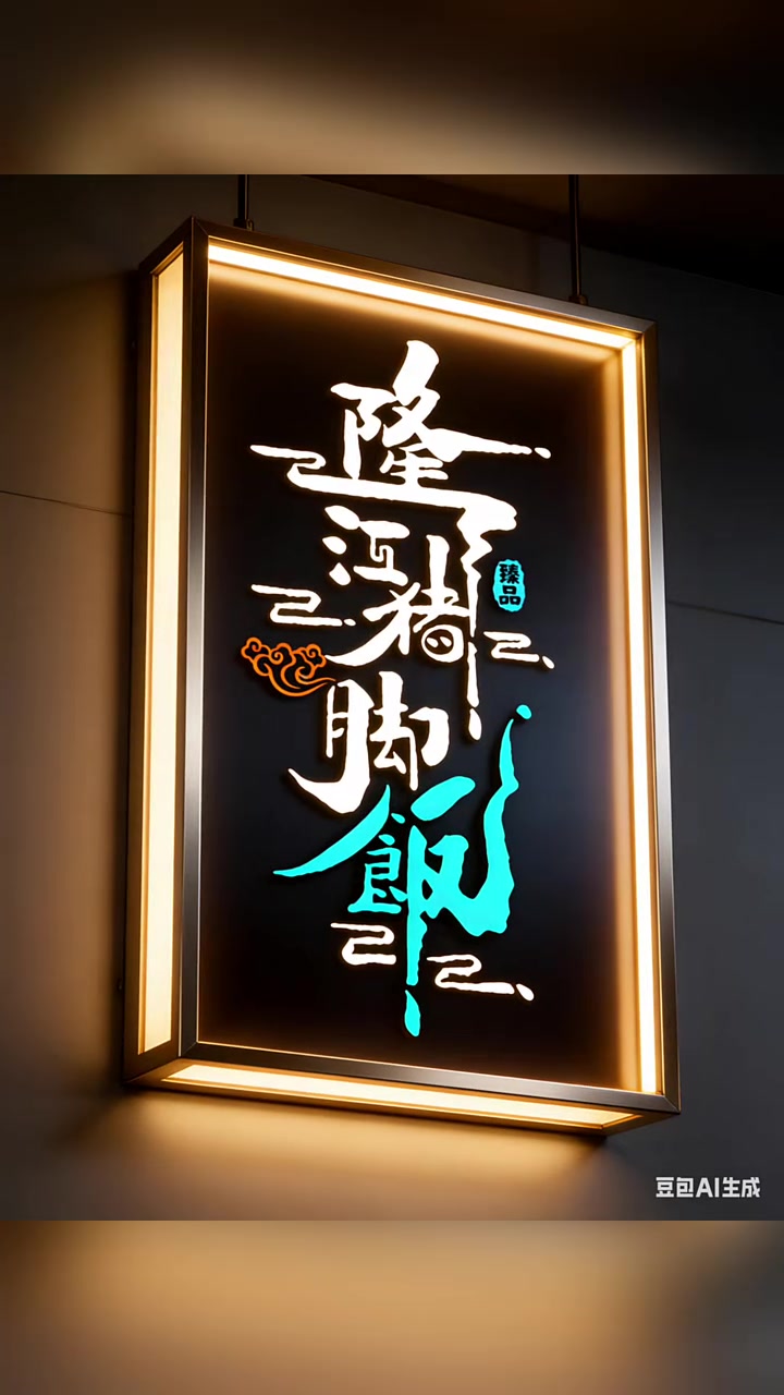 隆江猪脚饭门头设计,隆江猪脚饭招牌设计 隆江猪脚饭门头设计