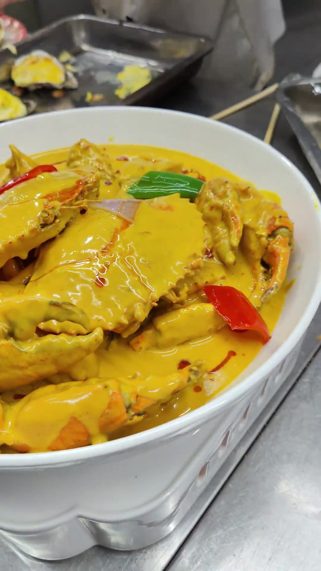 台山肉蟹配马来黄金咖喱,舌尖盛宴
