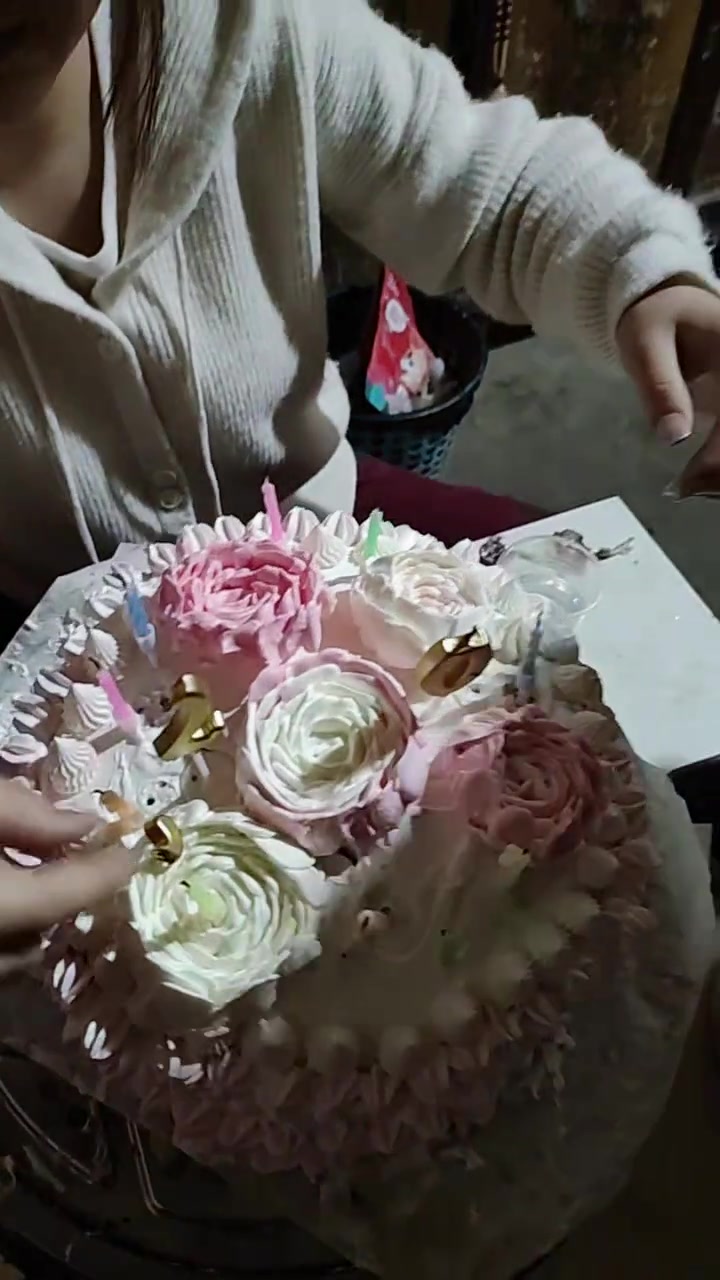 三女儿的生日蛋糕