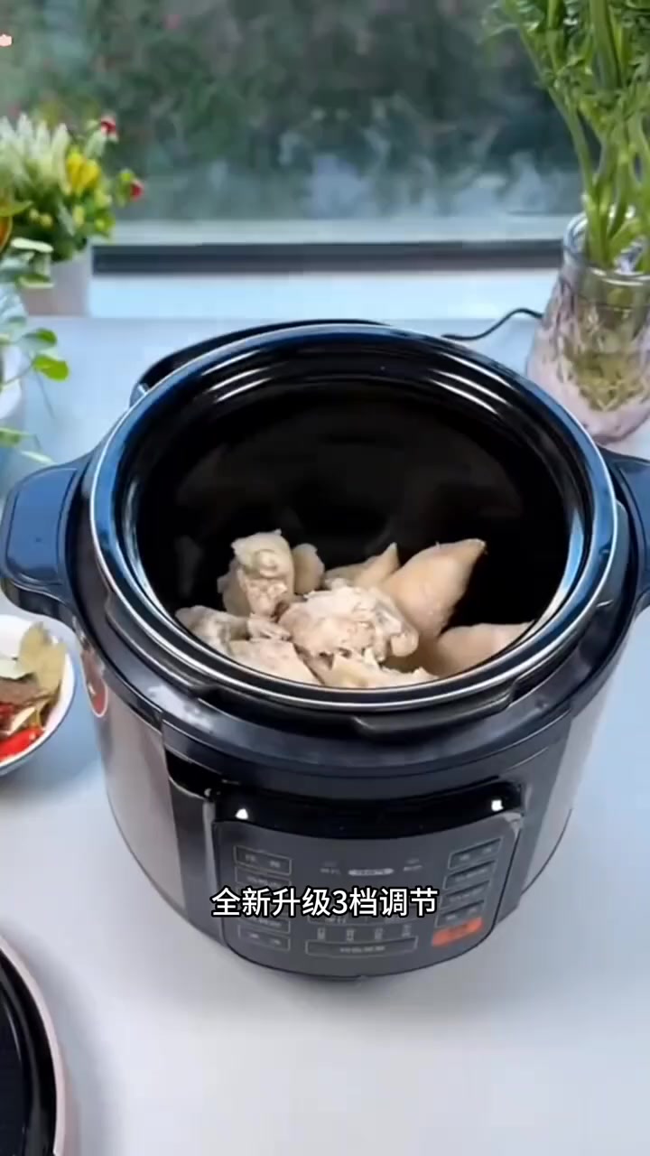 苏泊尔6升电压力锅,双球釜内胆功能齐全,炖肉煲汤做米饭煮粥一锅搞定