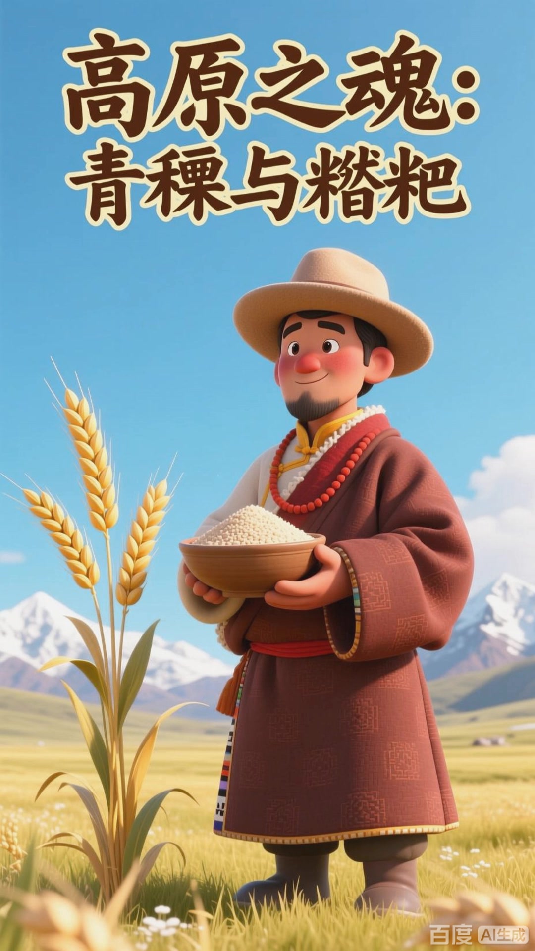 为什么青稞能做成糌粑且是藏族主食？