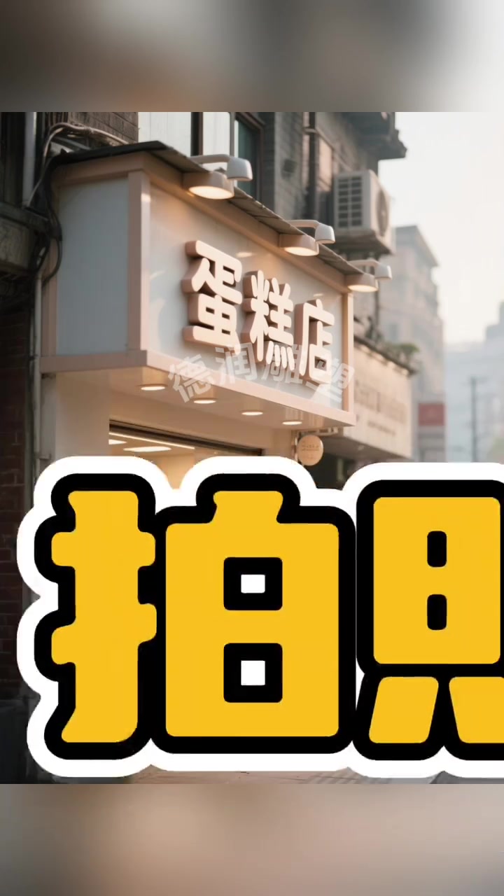 适合蛋糕店的网红门头雕塑