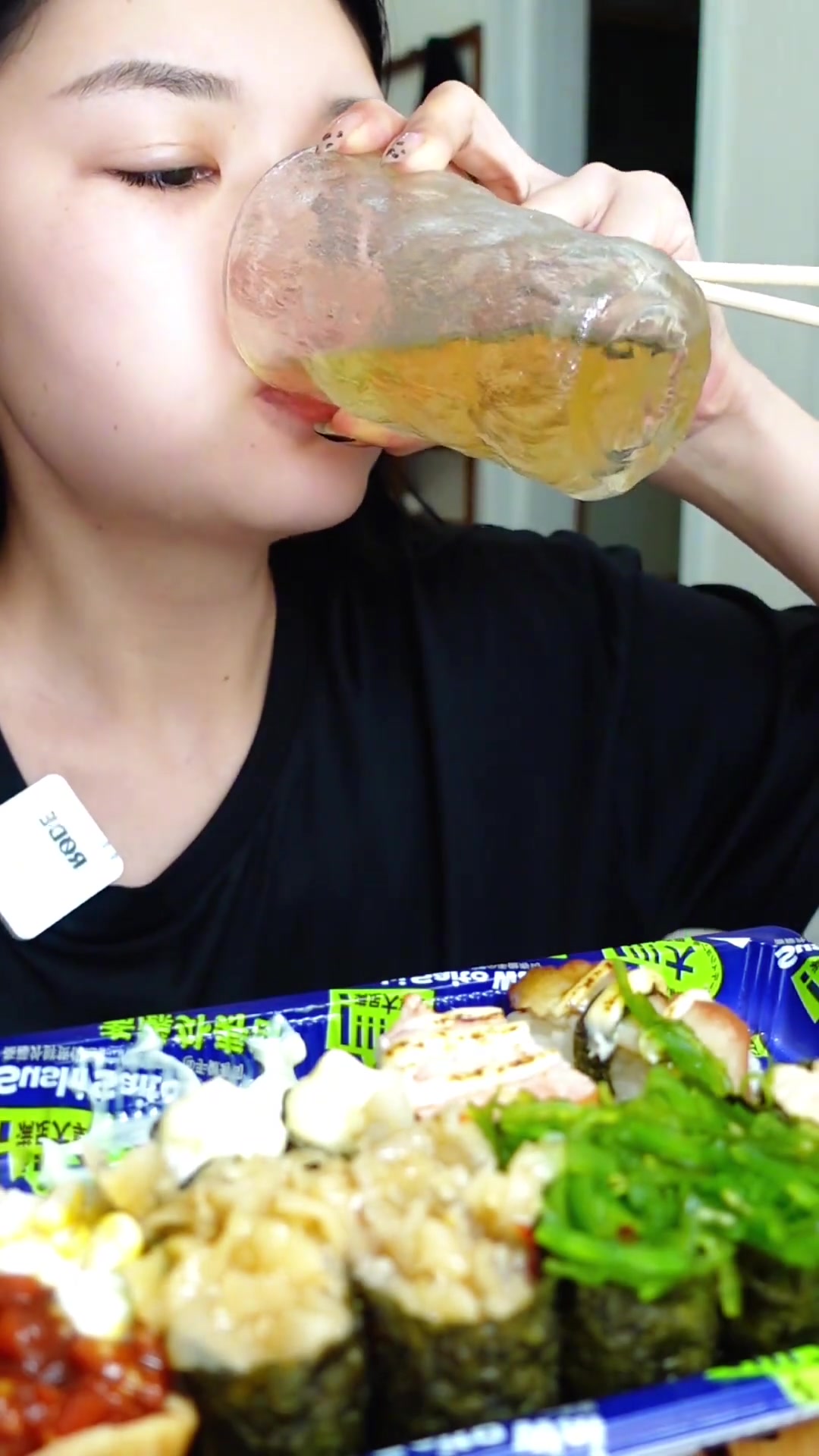 美味的寿司拼盘
