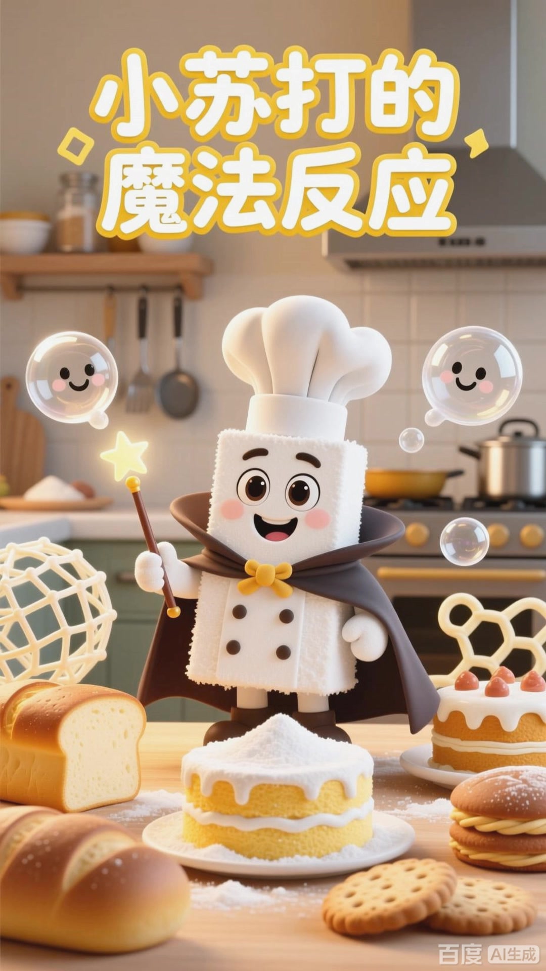 为什么碳酸氢钠能做发酵粉？