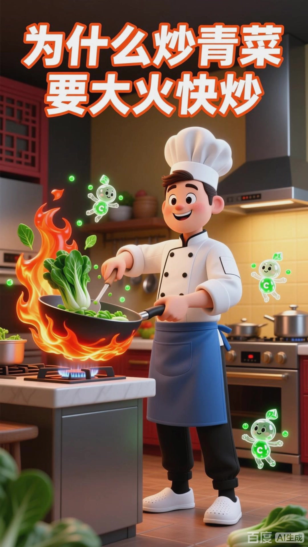 为什么炒青菜要大火快炒？