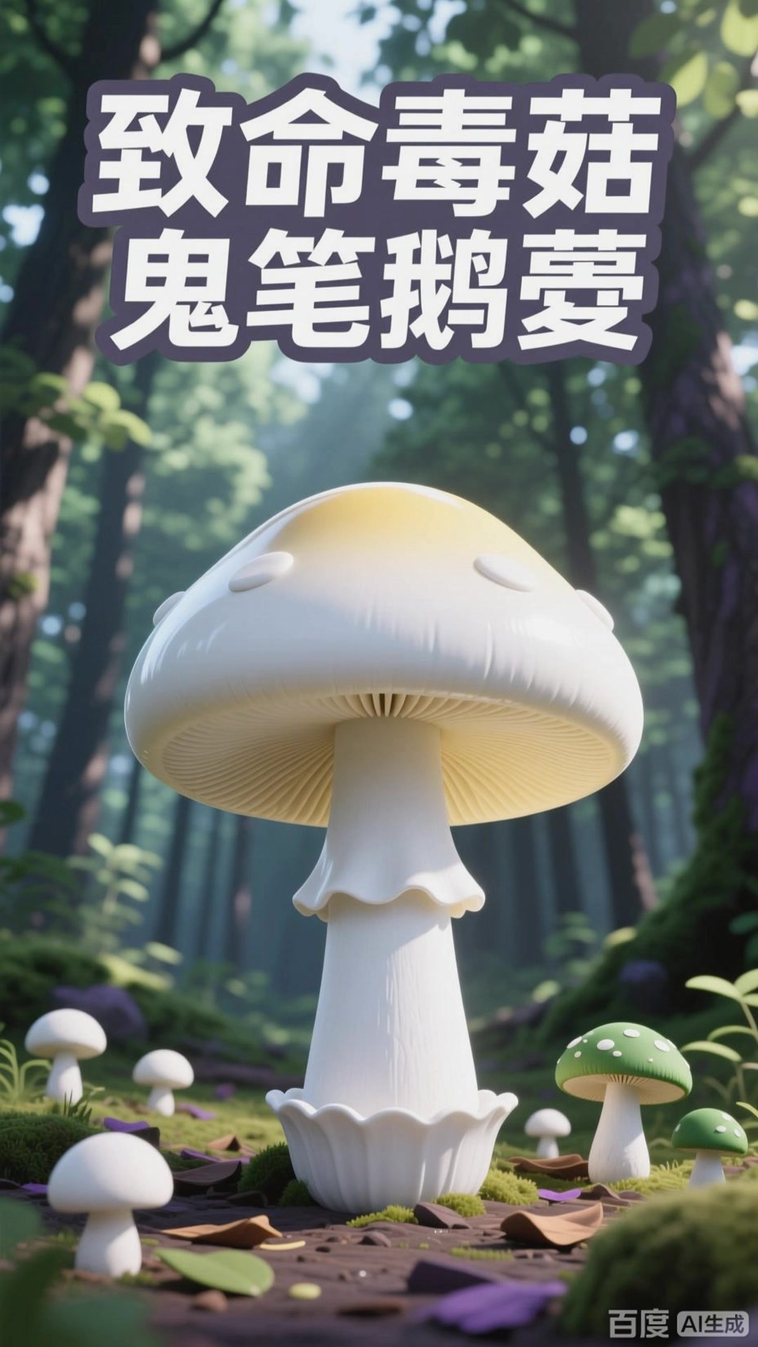 为什么鬼笔鹅膏的毒性极强?