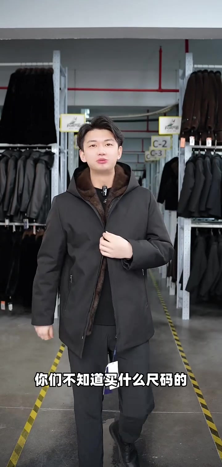 选派克服尺寸总纠结?体重对应码数表,貂绒内胆穿对不后悔!