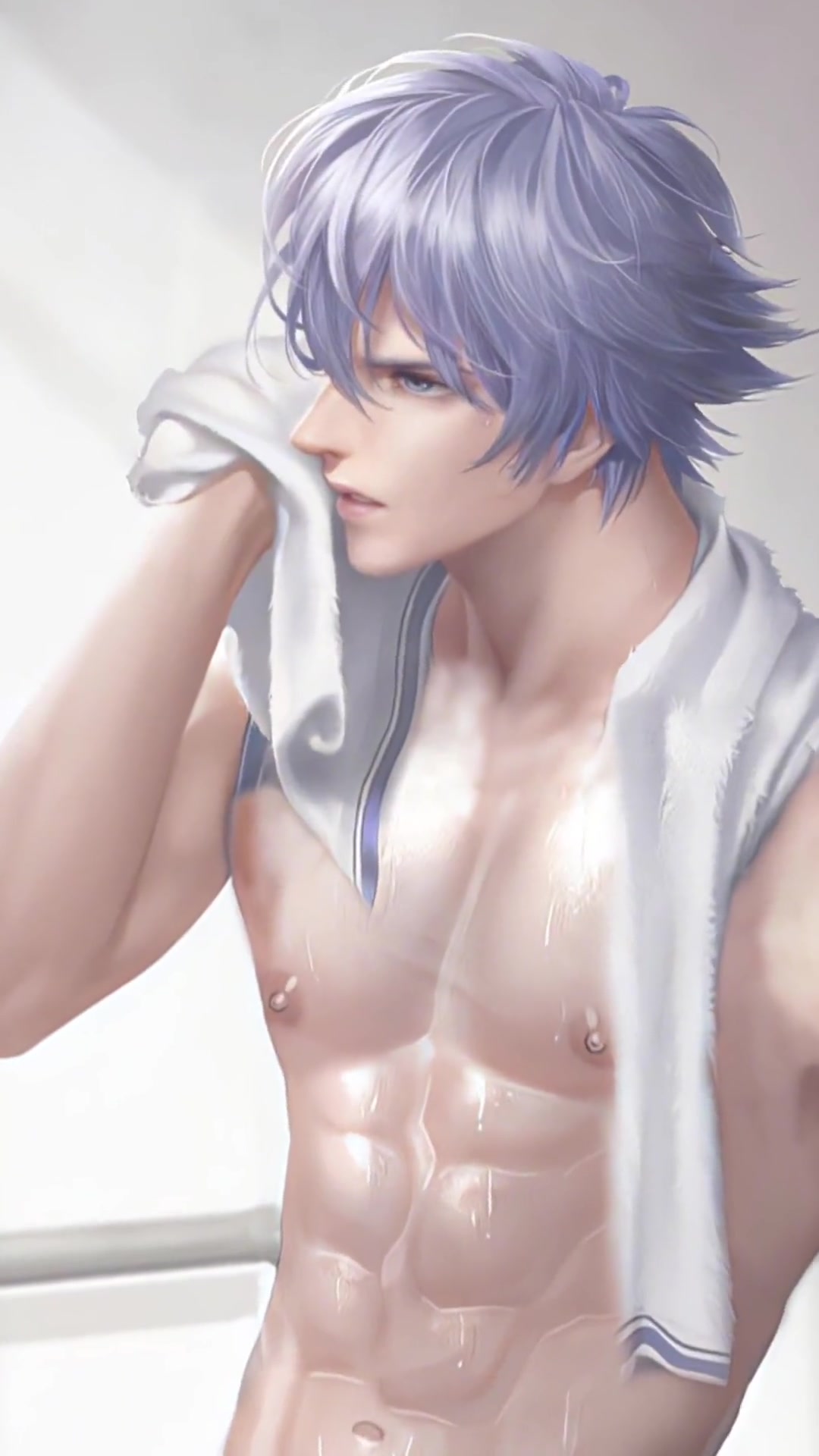 诸葛老师健身日常，腹肌壁纸分享