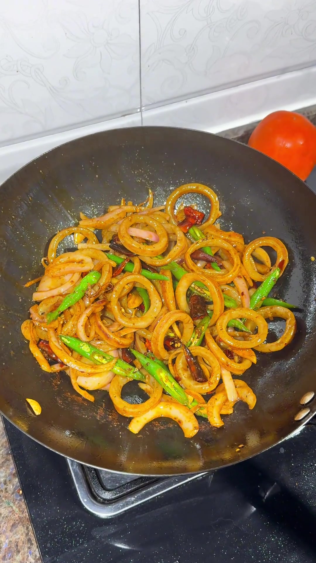 鱿鱼吃腻试试鱿鱼圈，味道不输鱿鱼须巨好吃