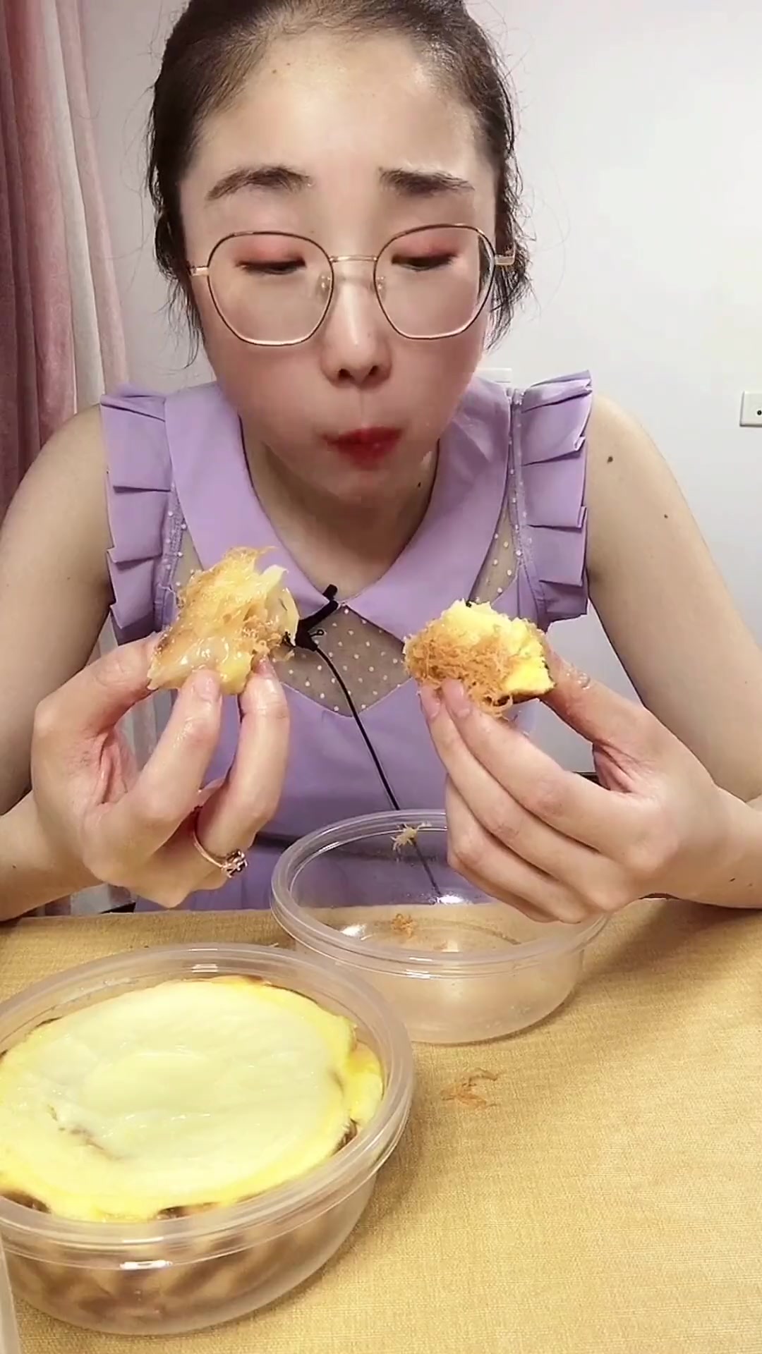 想吃好久的乾隆酥饼！终于吃到啦！虎皮特别软嫩！