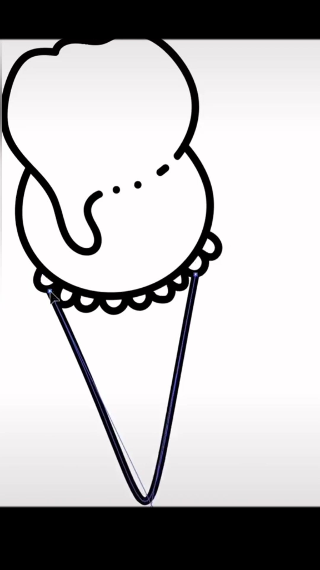 AI鼠绘插画海报系列03｜冰激凌logo