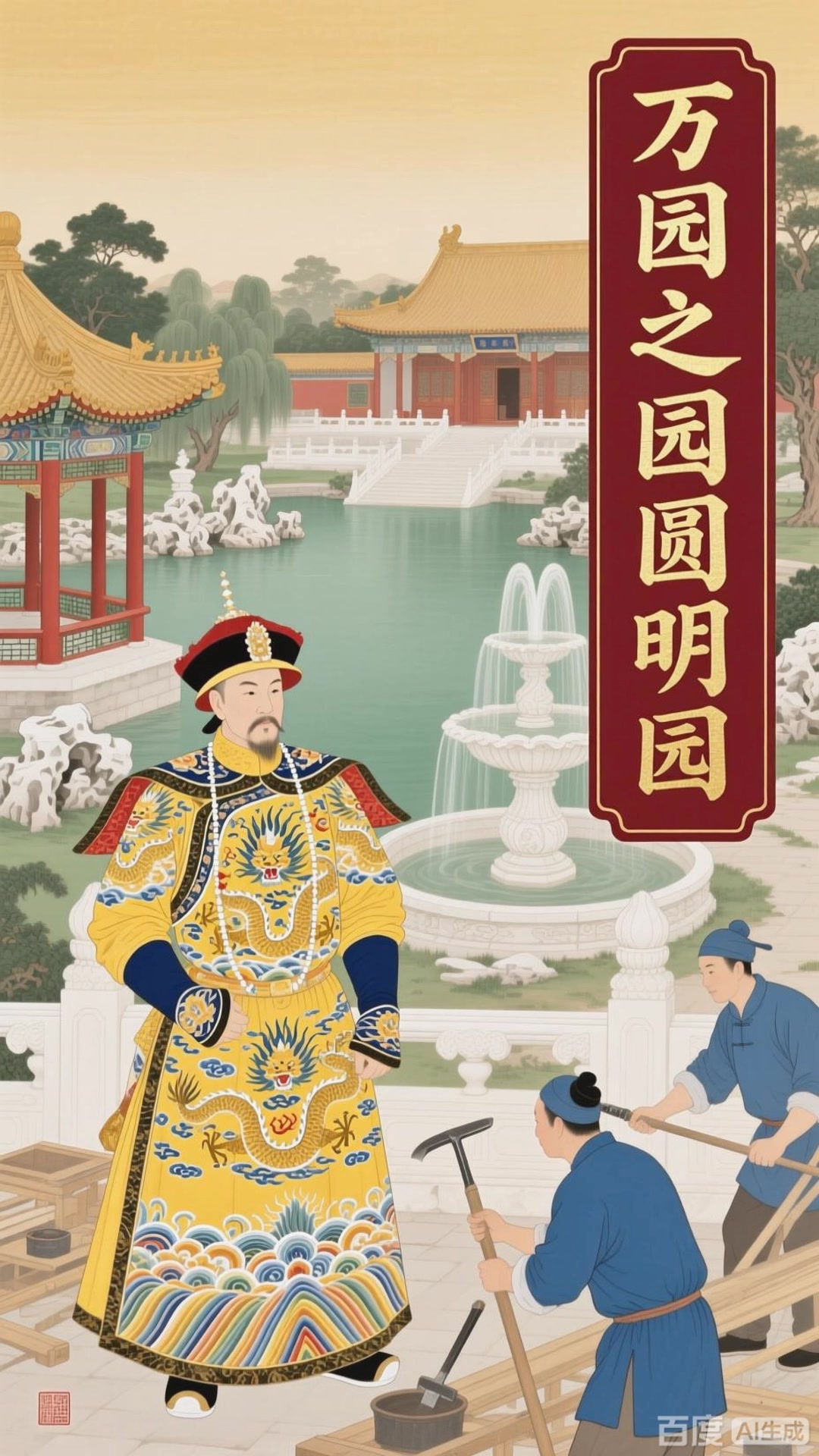 清朝的建筑艺术与圆明园的设计