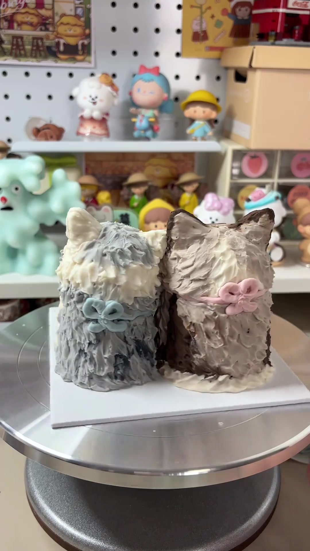 宠物蛋糕定制布偶缅因立体造型蛋糕猫猫来啦