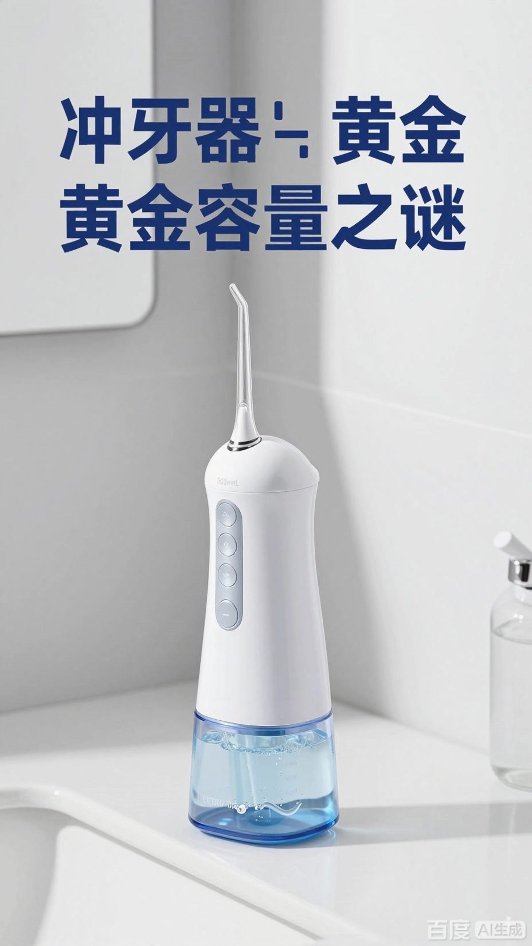 为什么冲牙器水箱≥300mL 免加水?