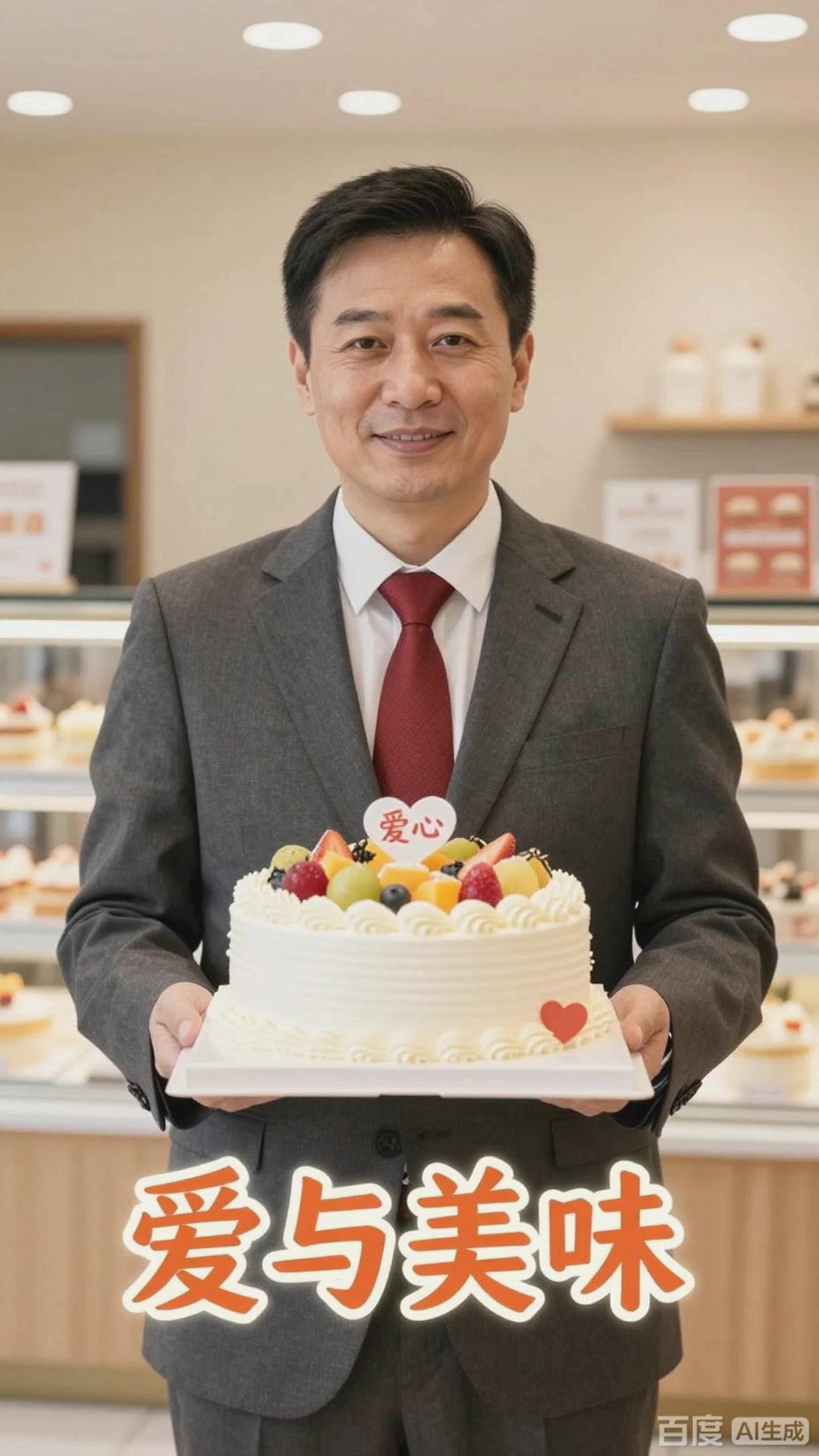 诚信蛋糕店老板公益送蛋糕,关爱贫困儿童,终开蛋糕连锁