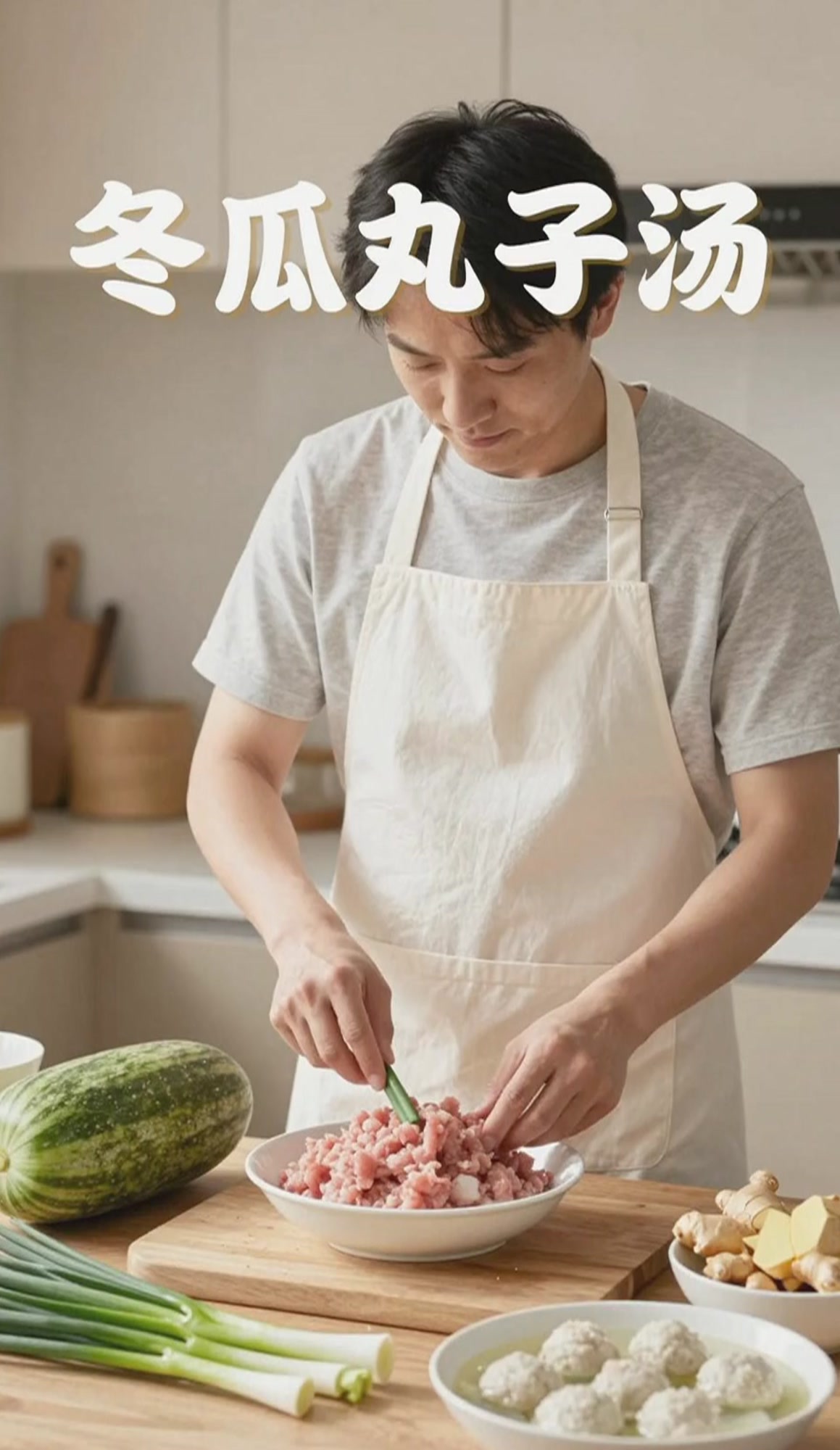 冬瓜丸子汤的做法,鲜美好喝不发胖