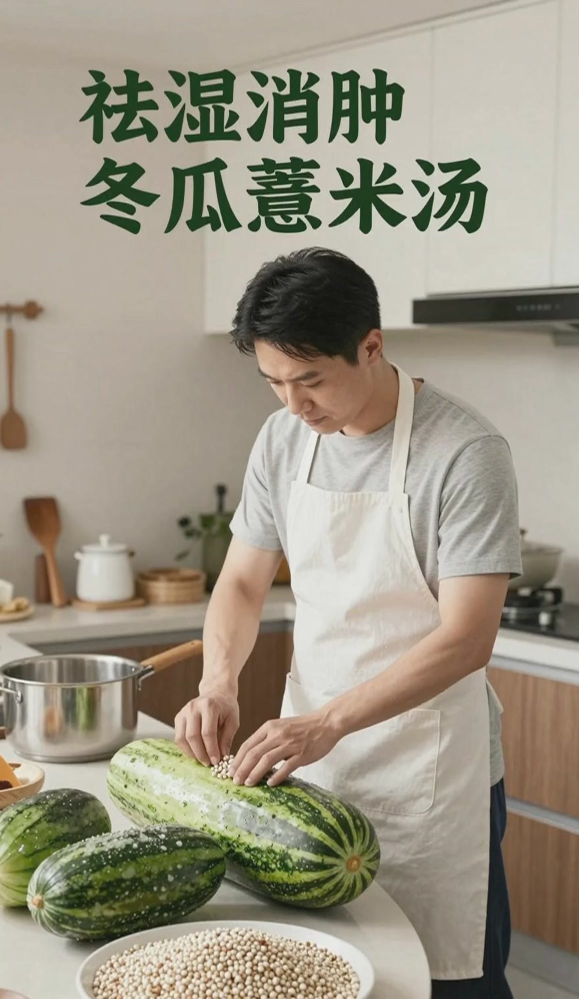 冬瓜薏米汤,祛湿消肿超适合湿气重的人