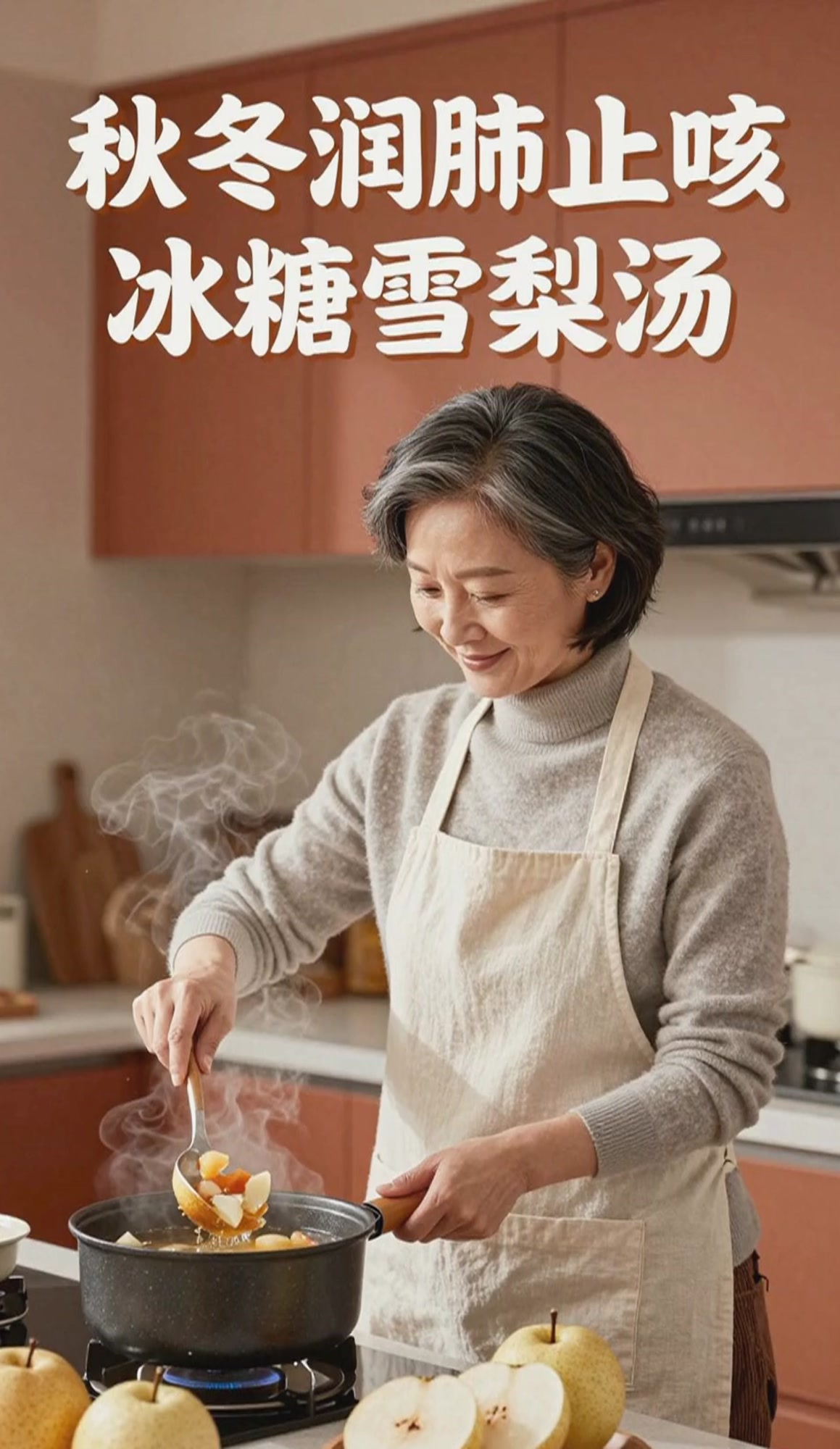 冰糖雪梨汤的做法,润肺止咳超适合秋冬