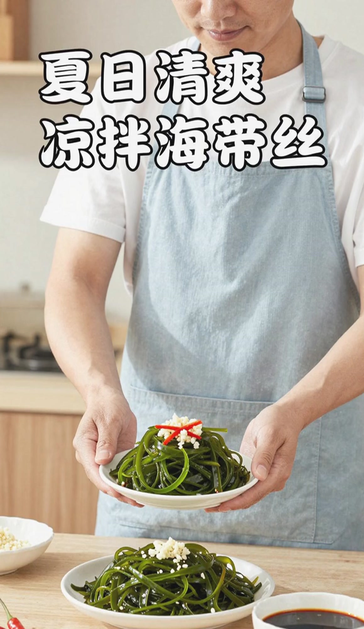 凉拌海带丝,清爽解腻超下饭