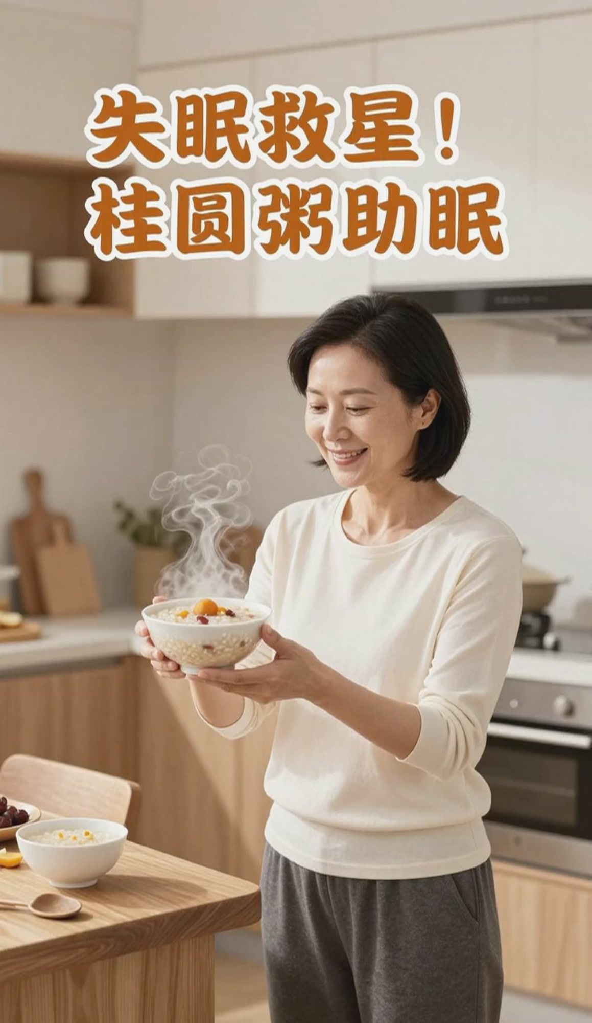 桂圆粥的做法，安神助眠超适合失眠党