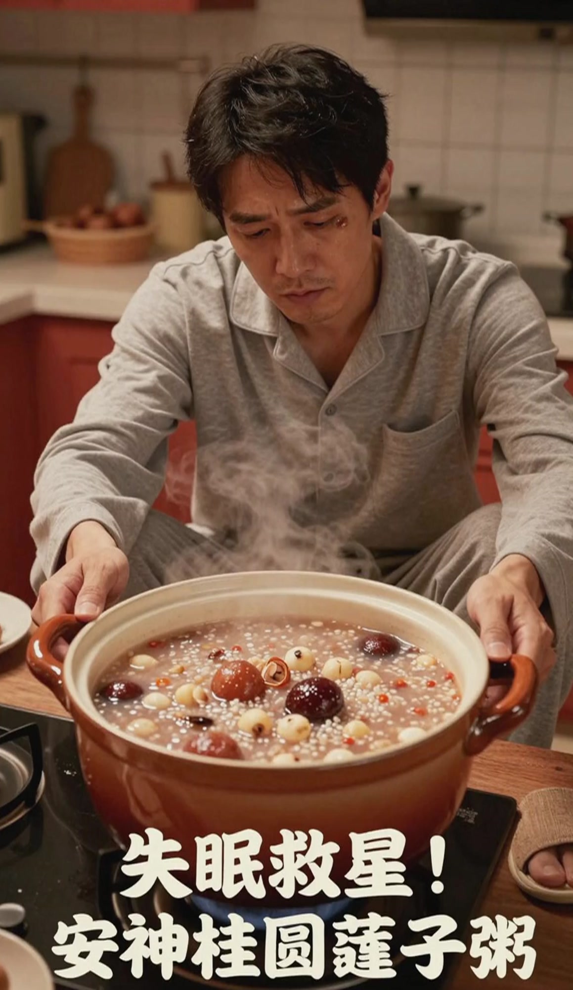 桂圆莲子粥的做法,安神助眠超适合失眠的人