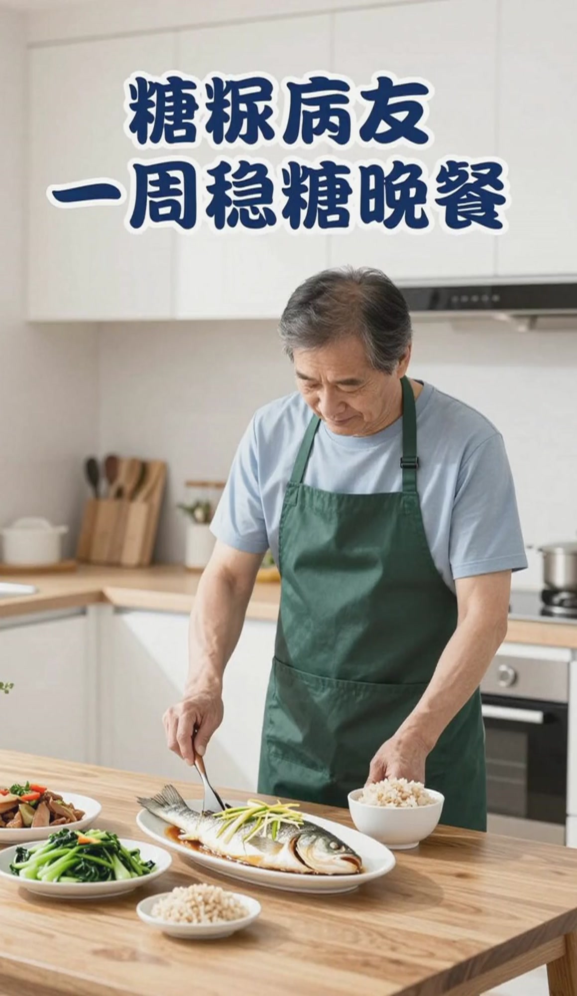 糖尿病友的一周晚餐食谱，简单方便，血糖稳