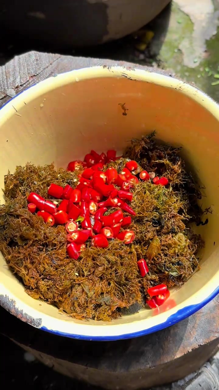 美味独特的树花菜！