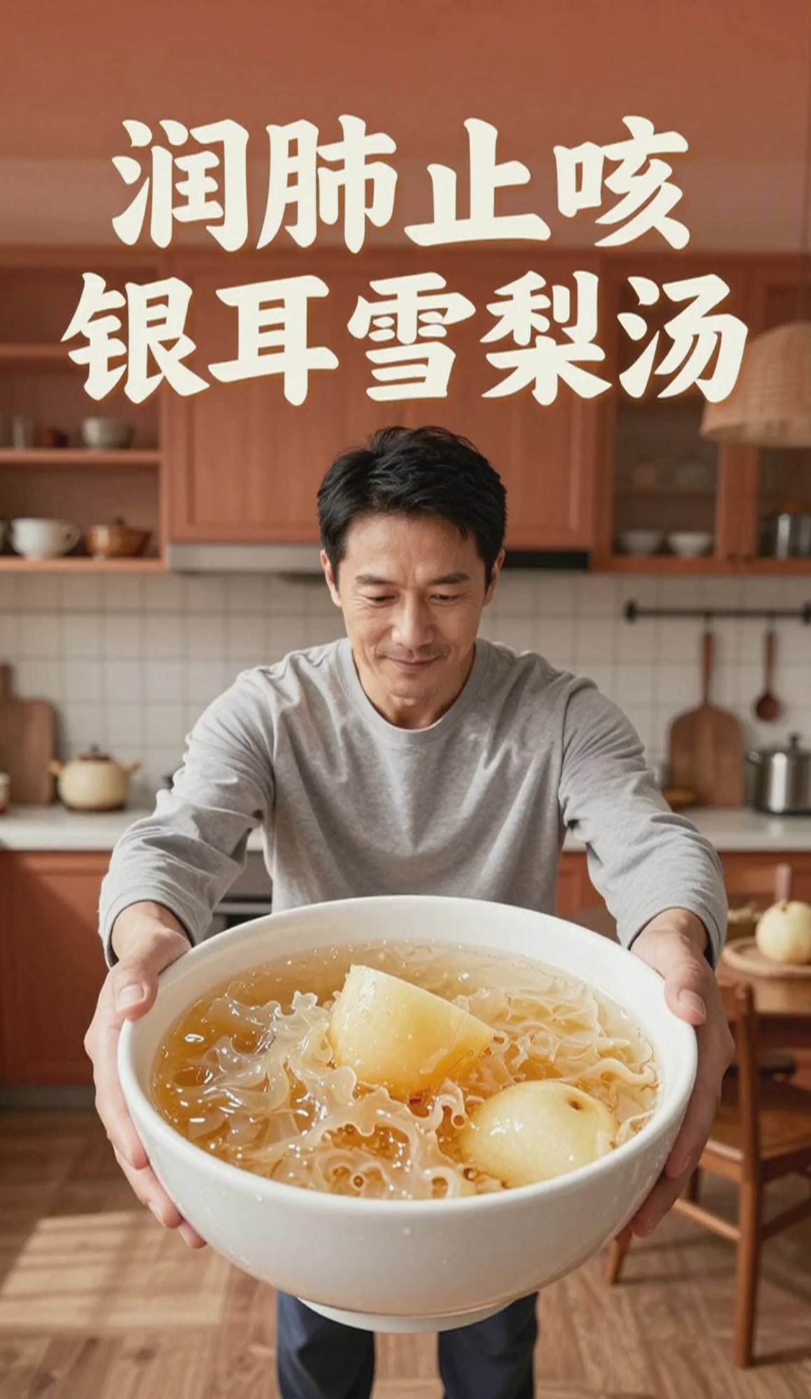 银耳雪梨汤的食用时间，润肺止咳效果好