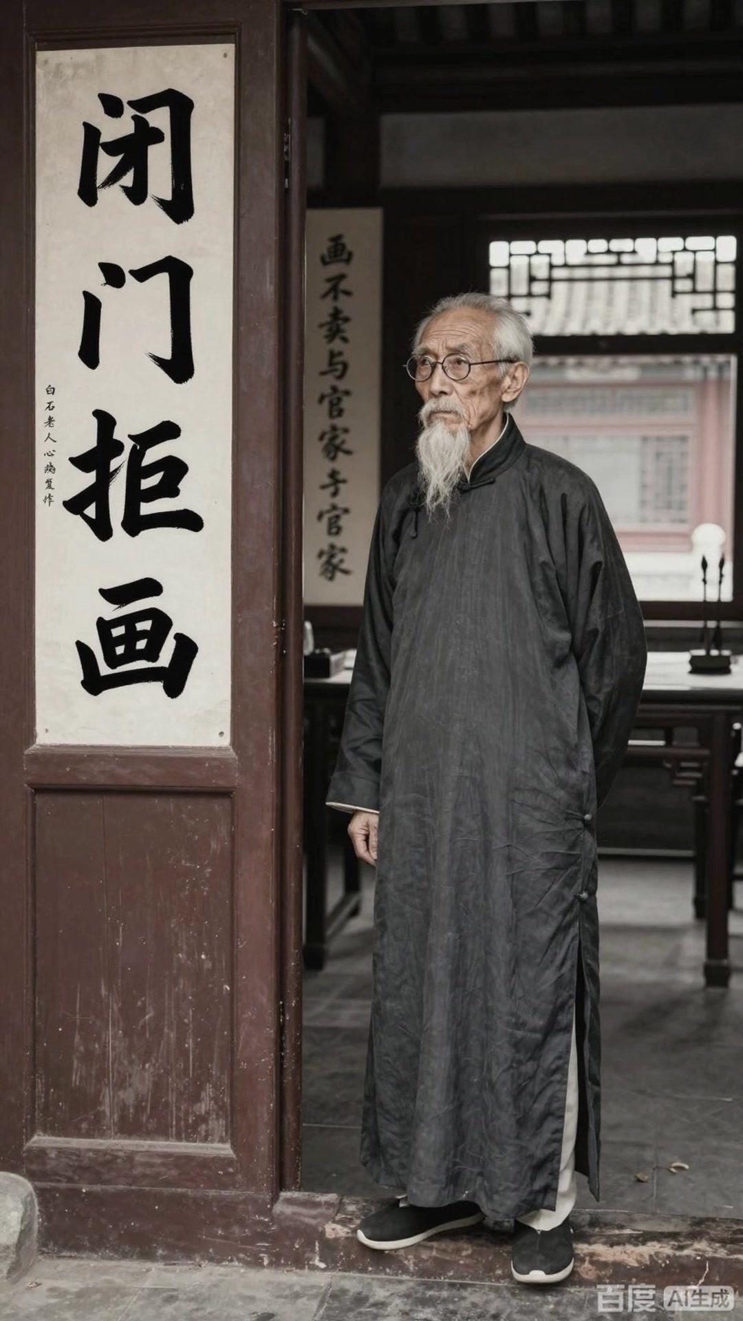 齐白石:闭门拒画坚守民族气节