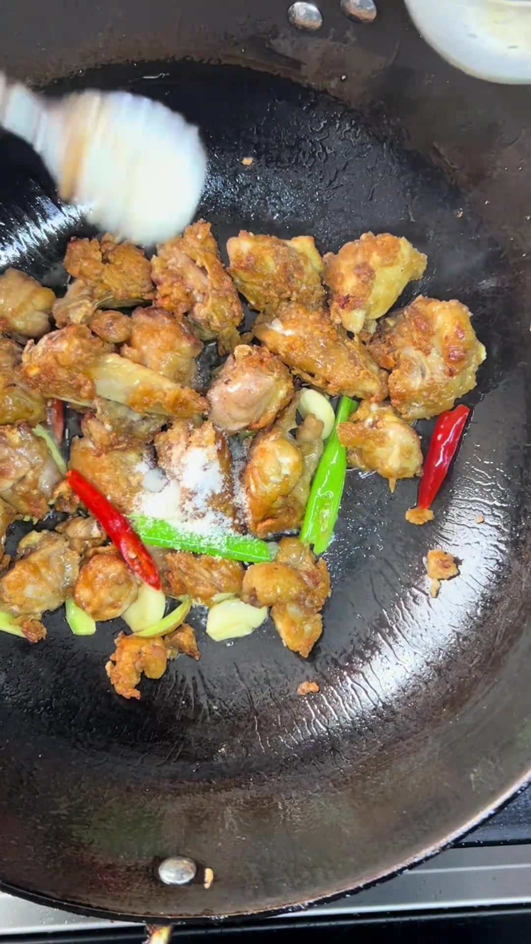 河南驻马店正阳人做的鸡肉面片
