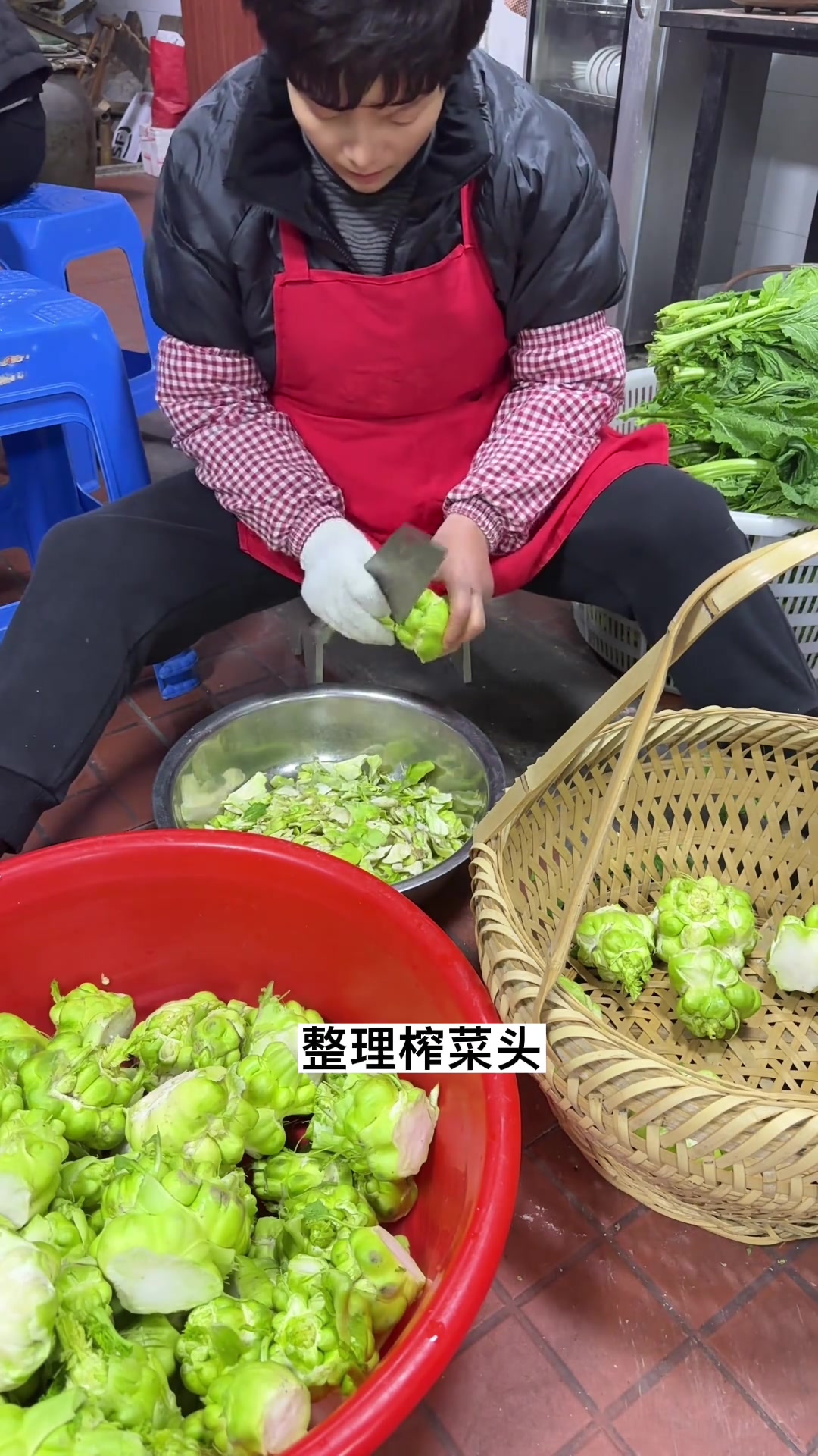 榨菜头，榨菜丝，榨菜皮，下饭菜做起来