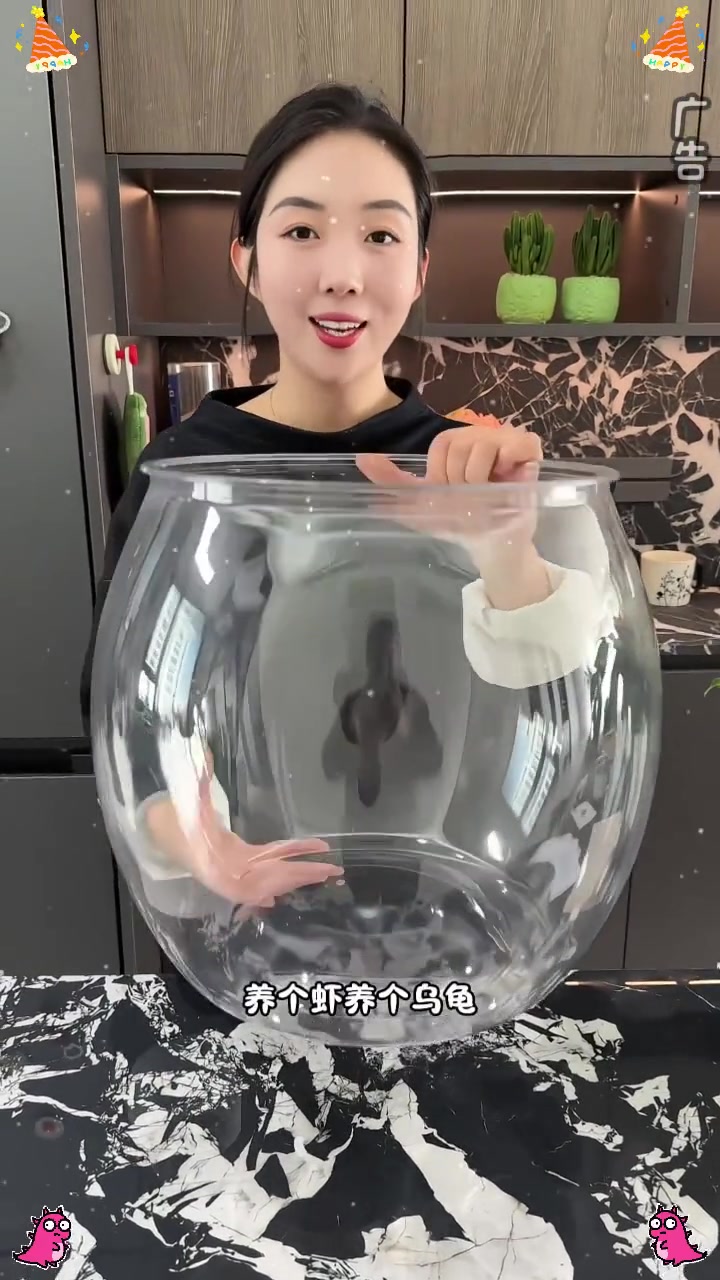高透仿玻璃防摔鱼缸