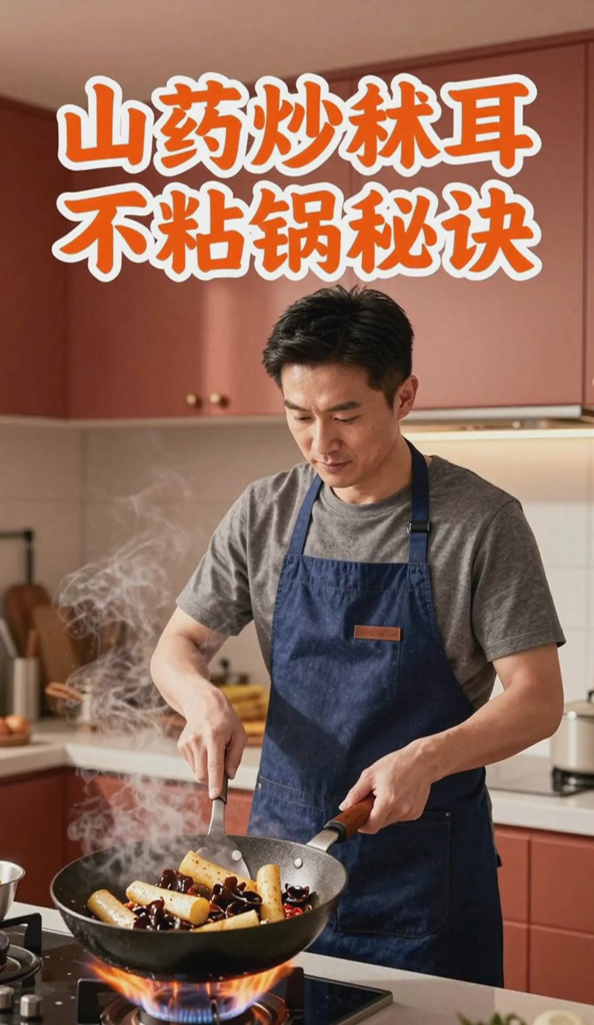 山药炒木耳的烹饪窍门,木耳爽脆不糊锅