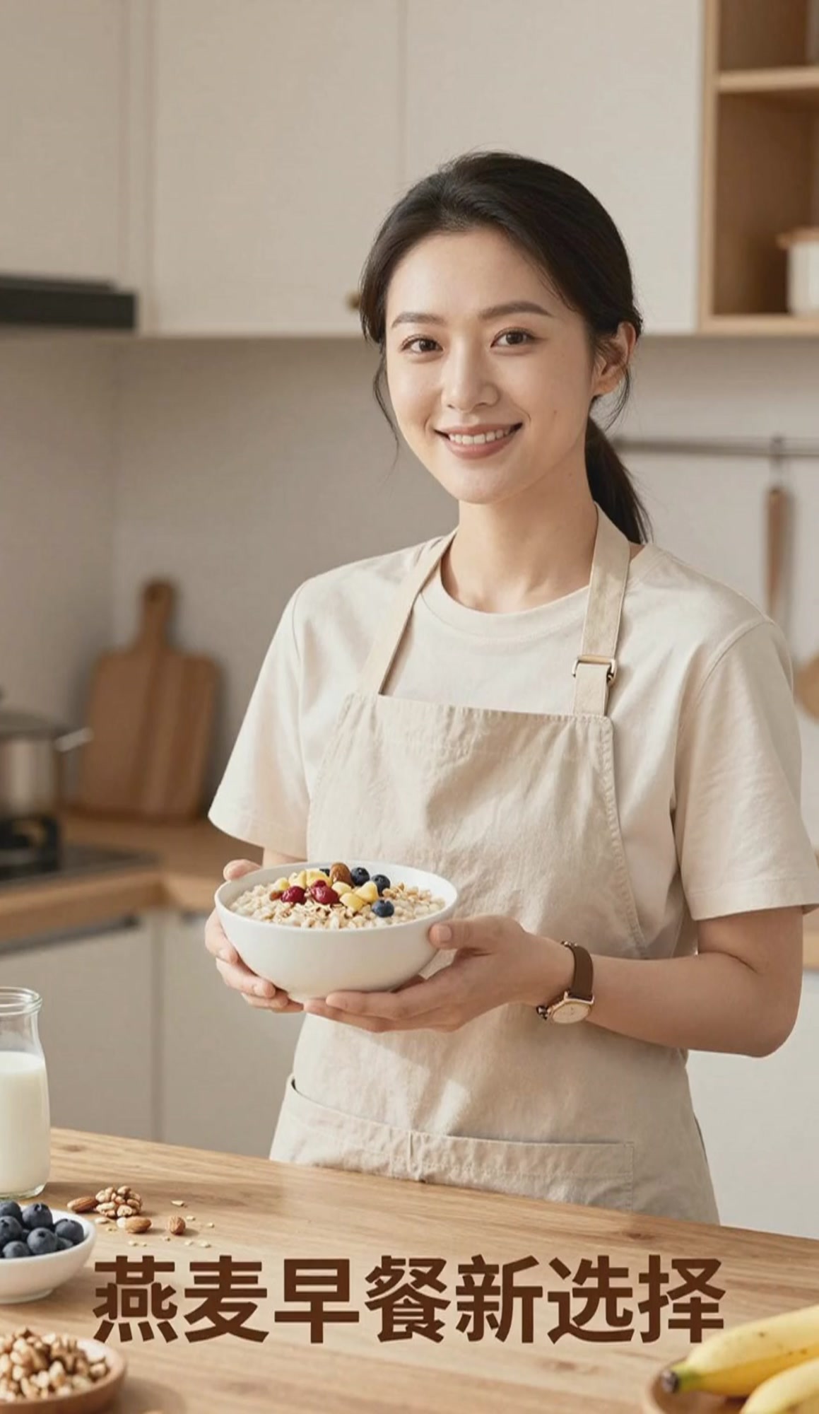 燕麦粥的搭配技巧,营养丰富超饱腹