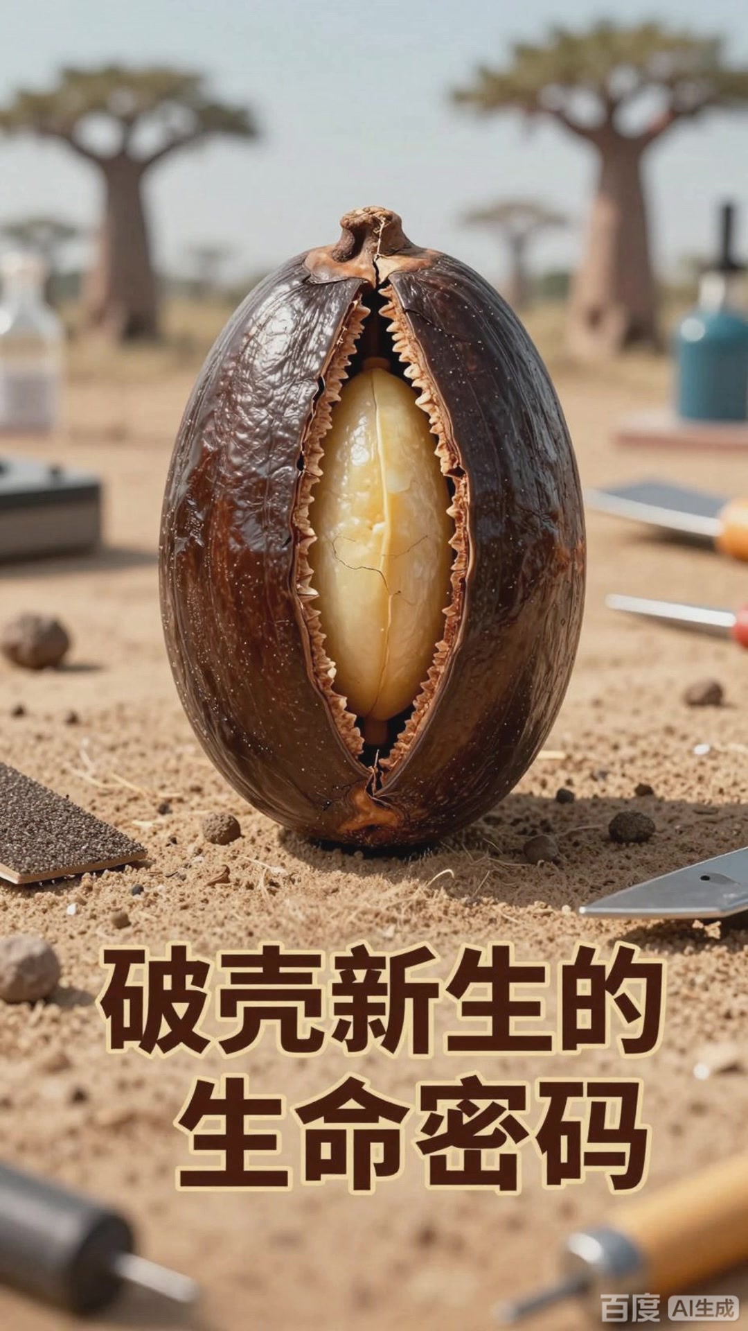 为什么猴面包树种子需磨破种皮?