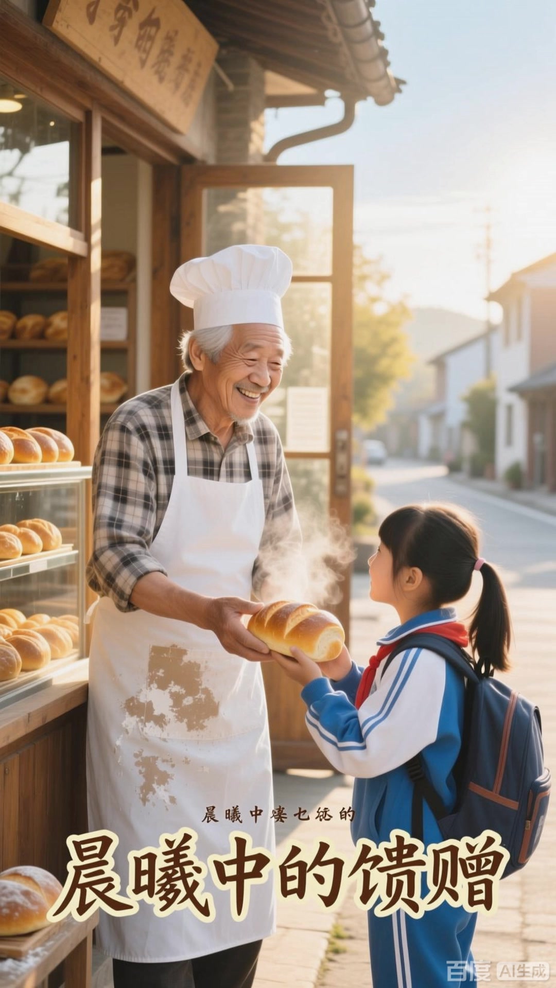 励志故事:面包店老板为贫困学生提供免费早餐,助力成长