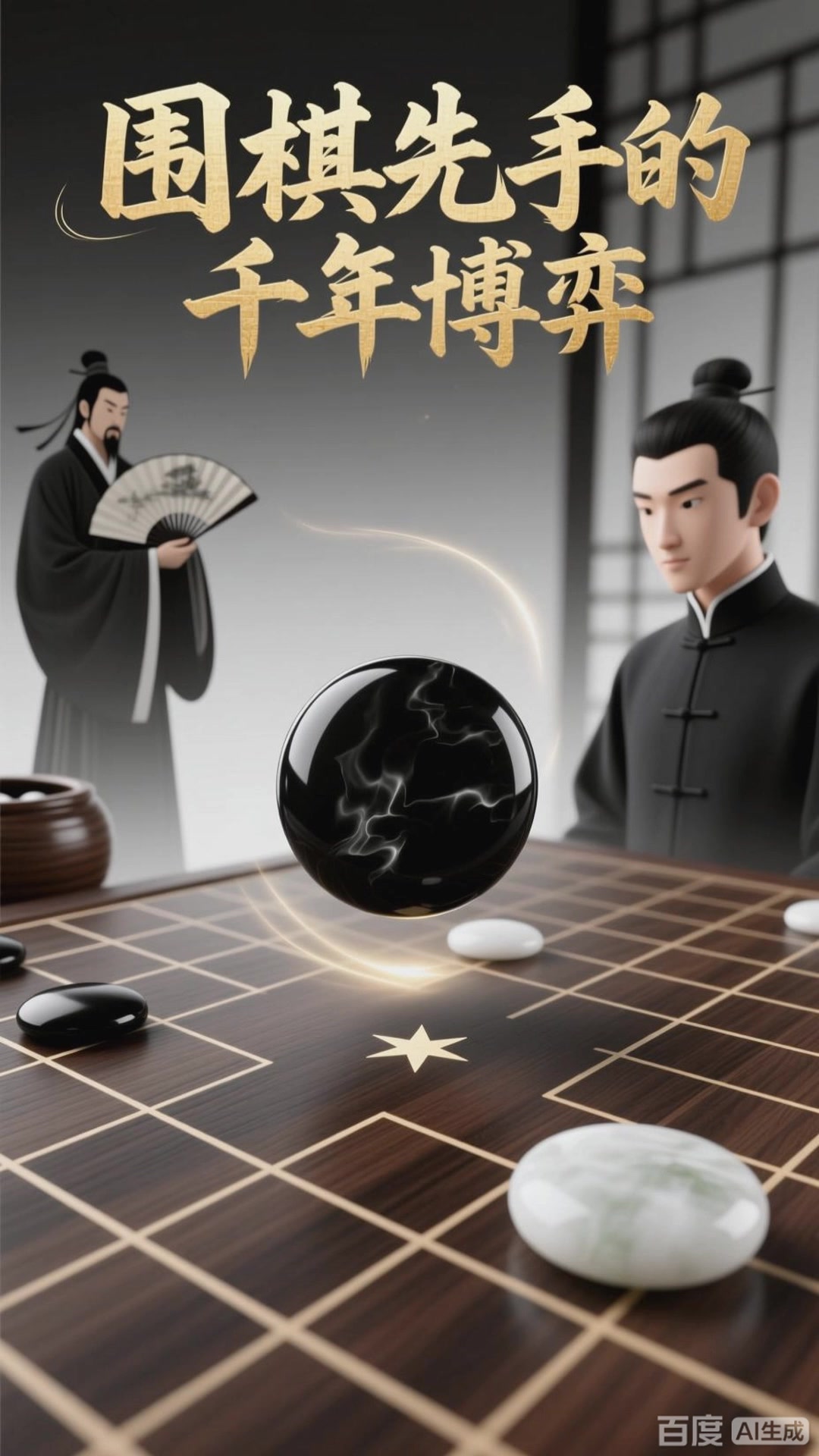 为什么围棋的黑子先下?