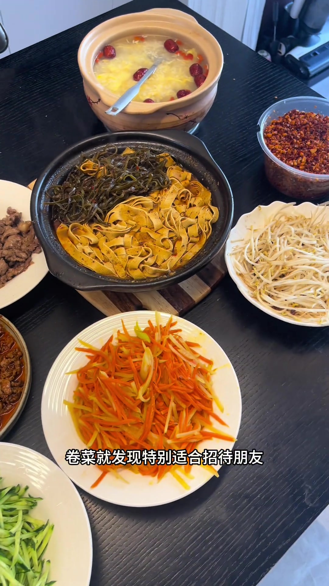 河南人爱吃的烙馍卷菜