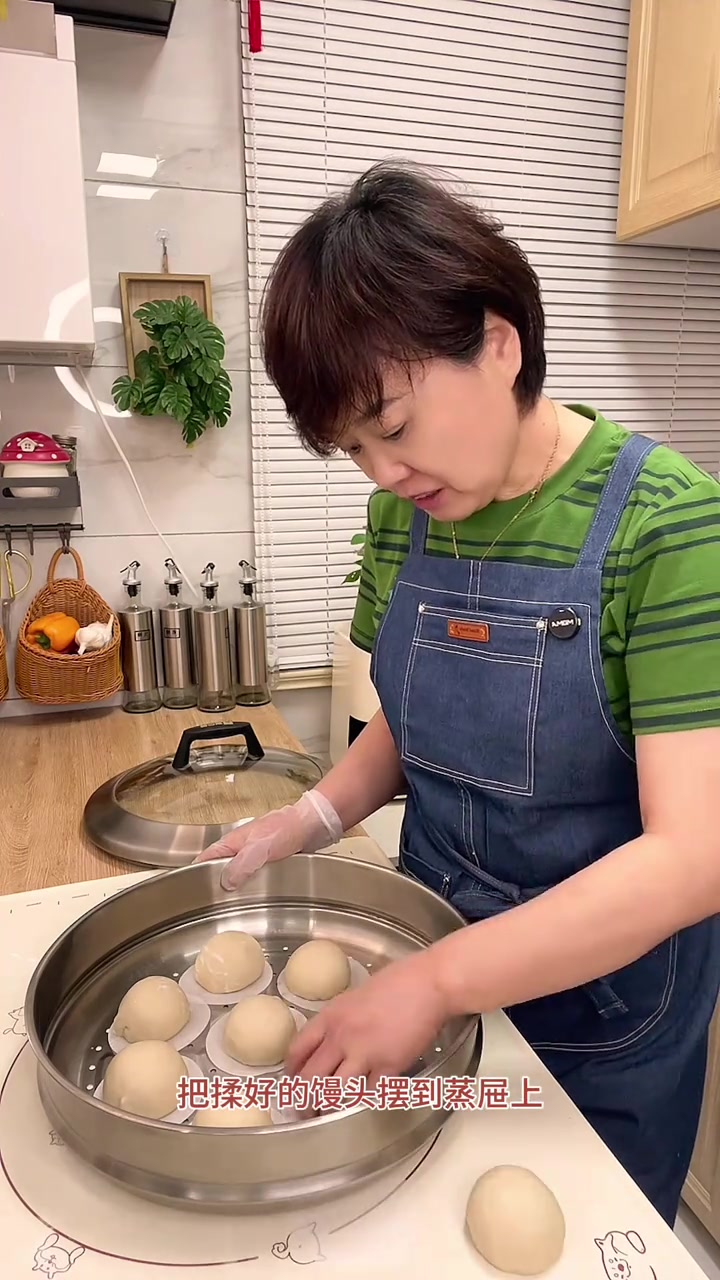 全麦粉做馒头面香浓郁膳食纤维高好吃营养又健康