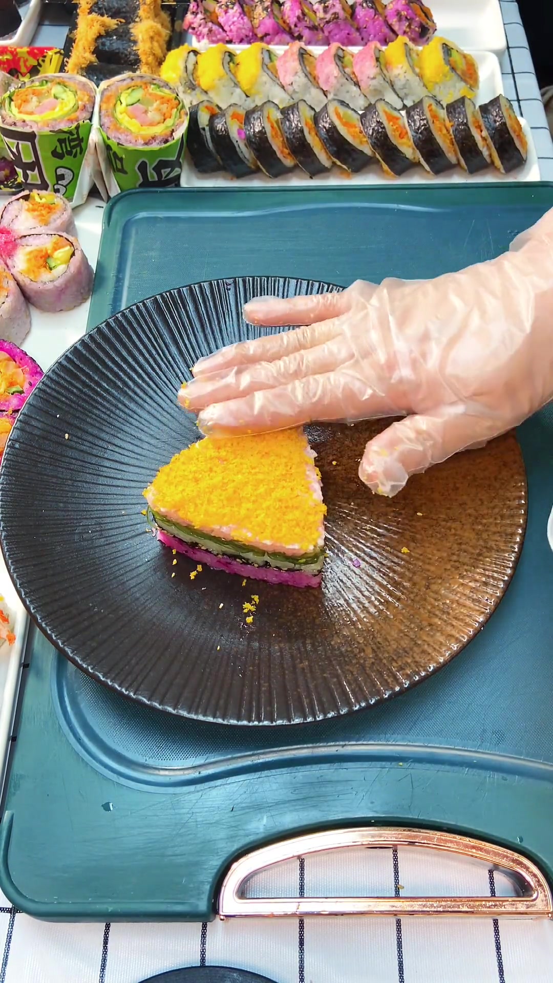 随身携带的小饭团也可以做得这么漂亮