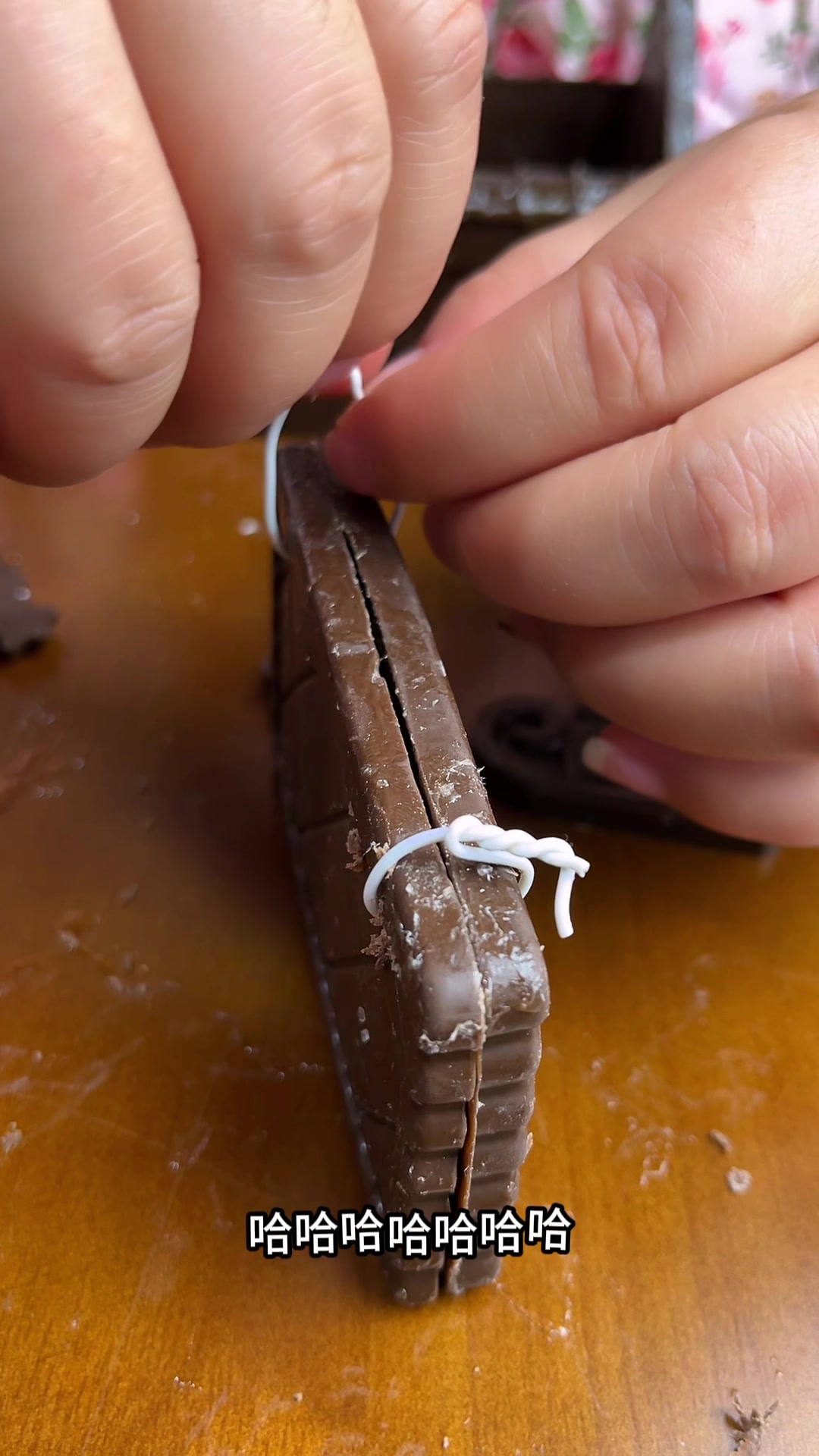 今天我们来做老房子巧克力手工diy