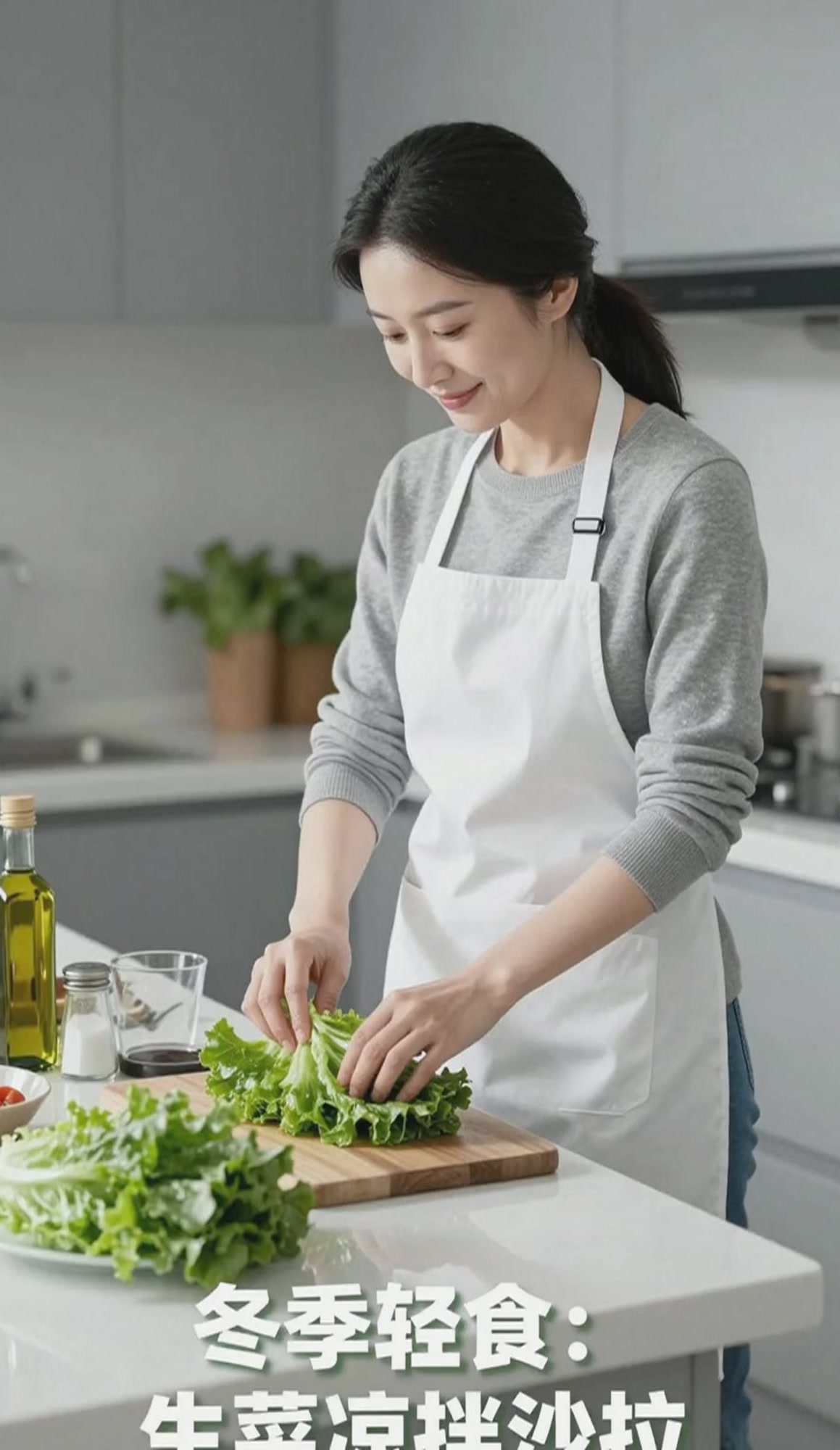 冬季吃生菜!凉拌沙拉,低脂饱腹超健康