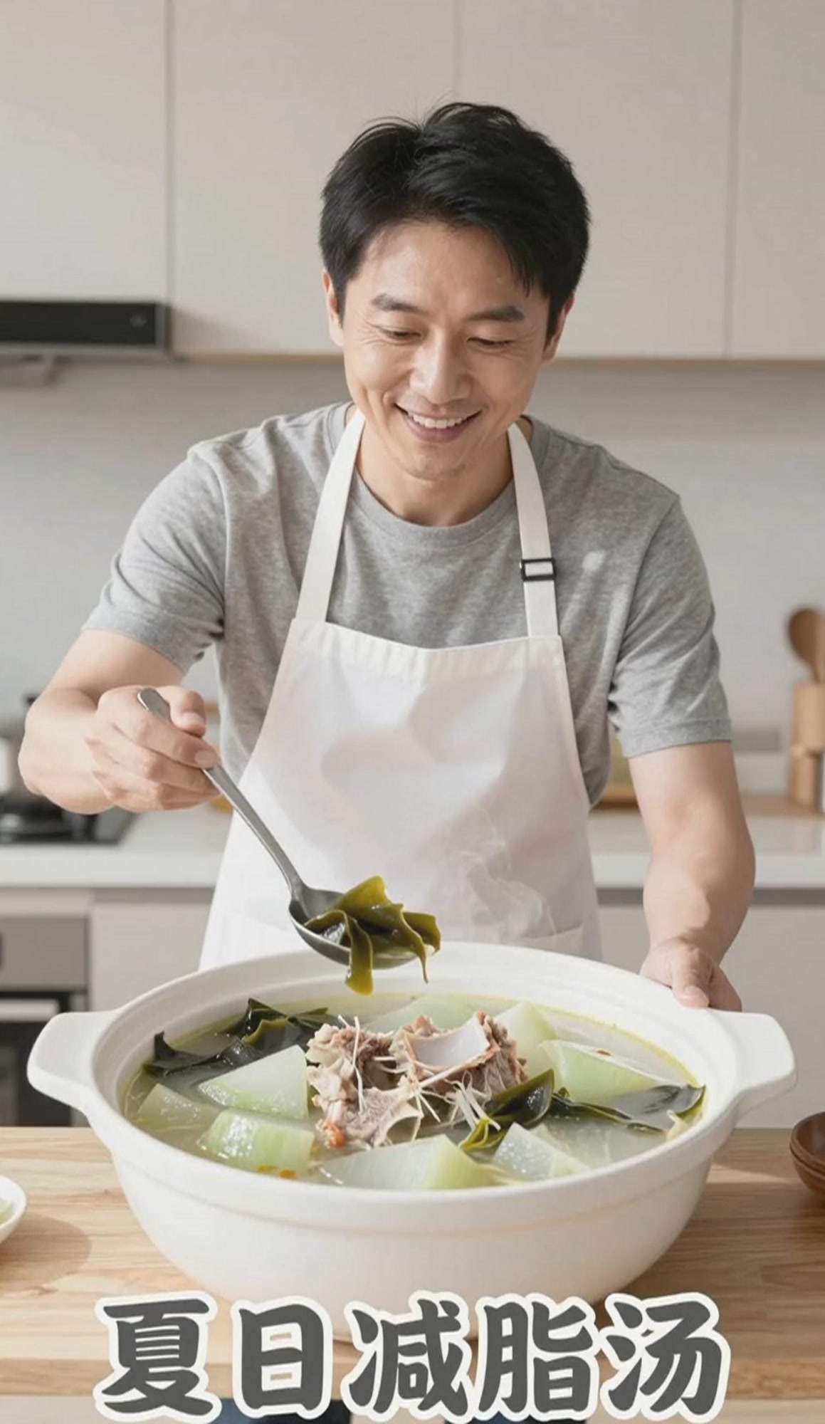 冬瓜的妙用！冬瓜海带排骨汤，清热解暑超减脂
